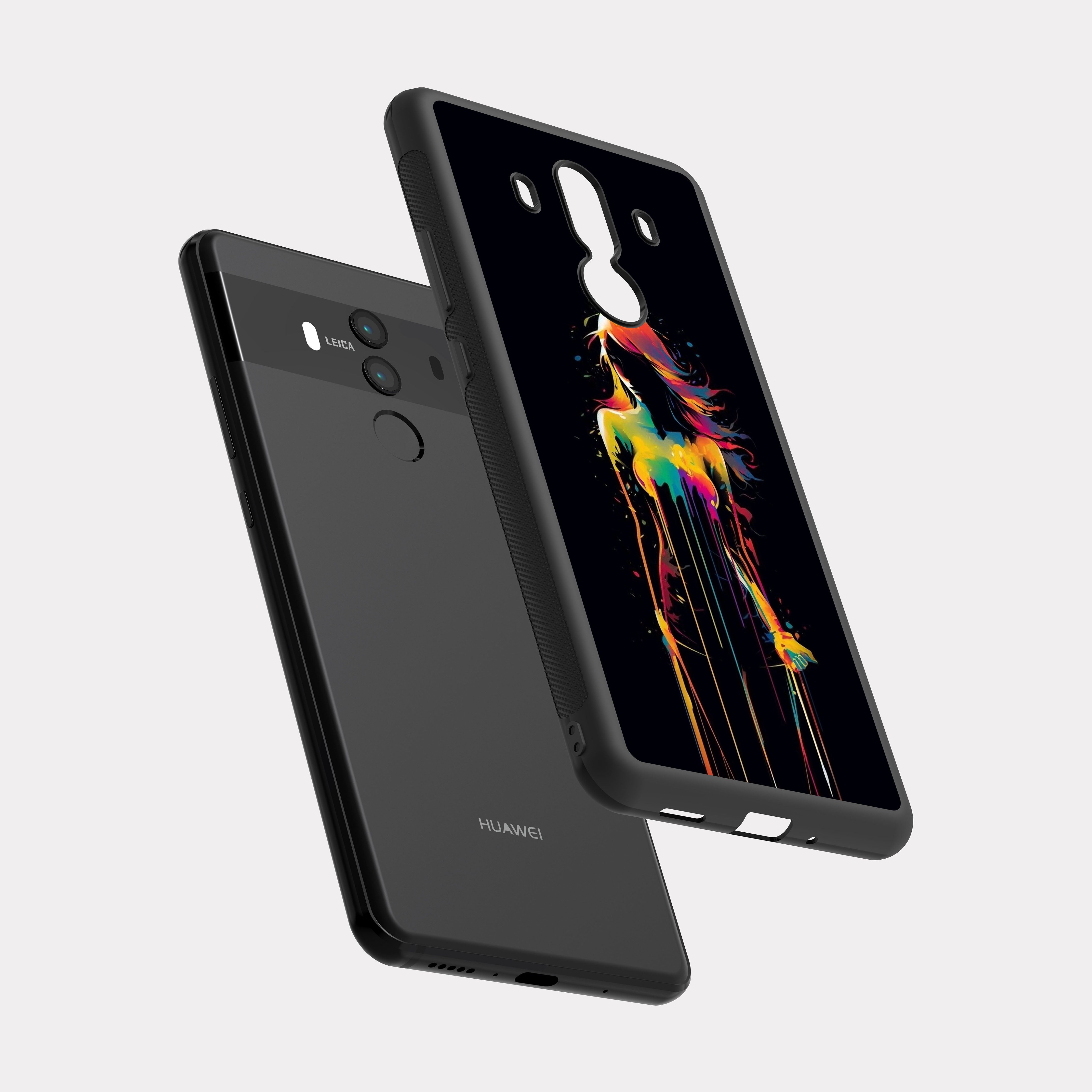 Huawei Mate 10 Pro case cover Multicolour Abstract Drawing