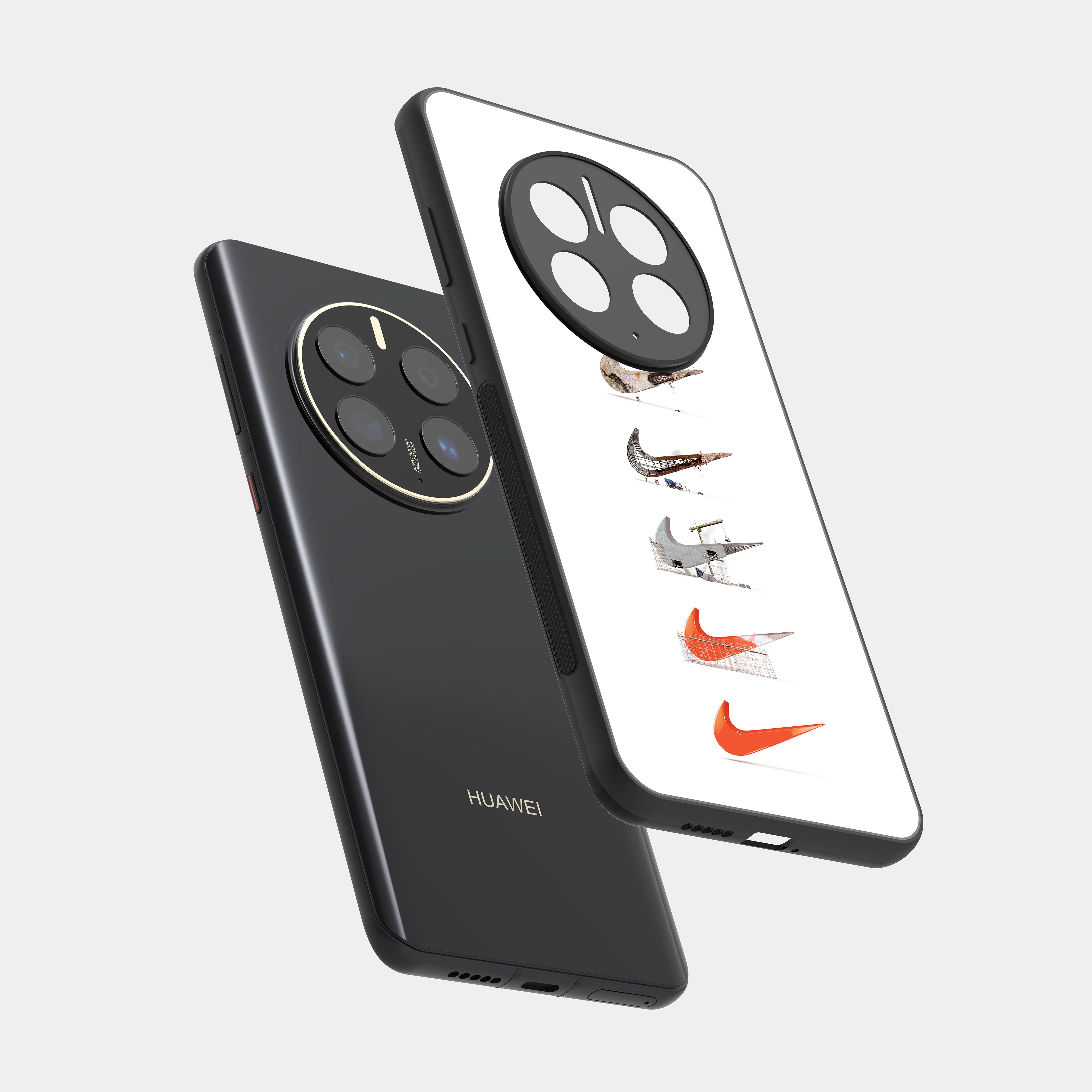 Huawei Mate 50 Pro case cover Nike White