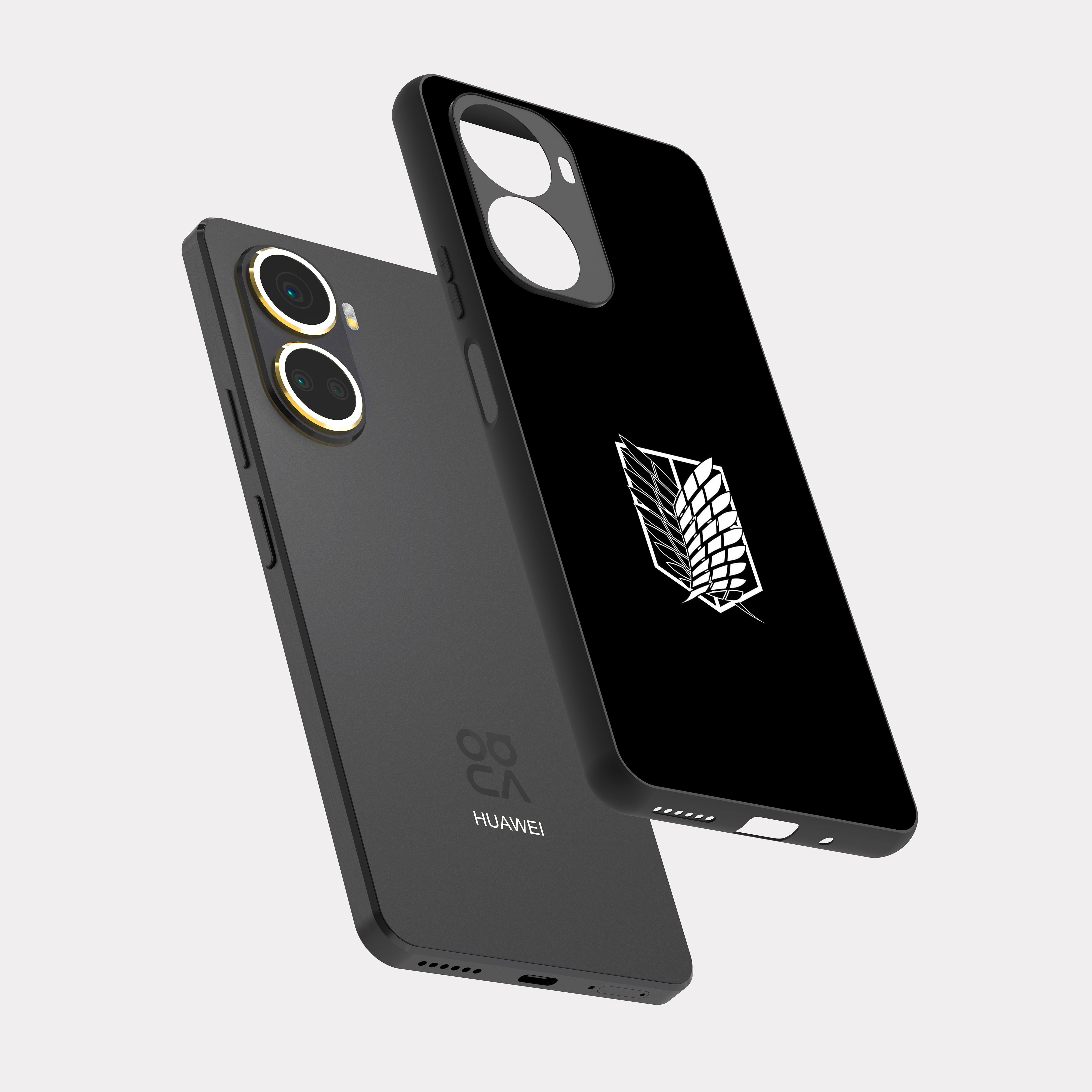Huawei Nova 10 SE case cover Attack on Titan The Survey Corps White