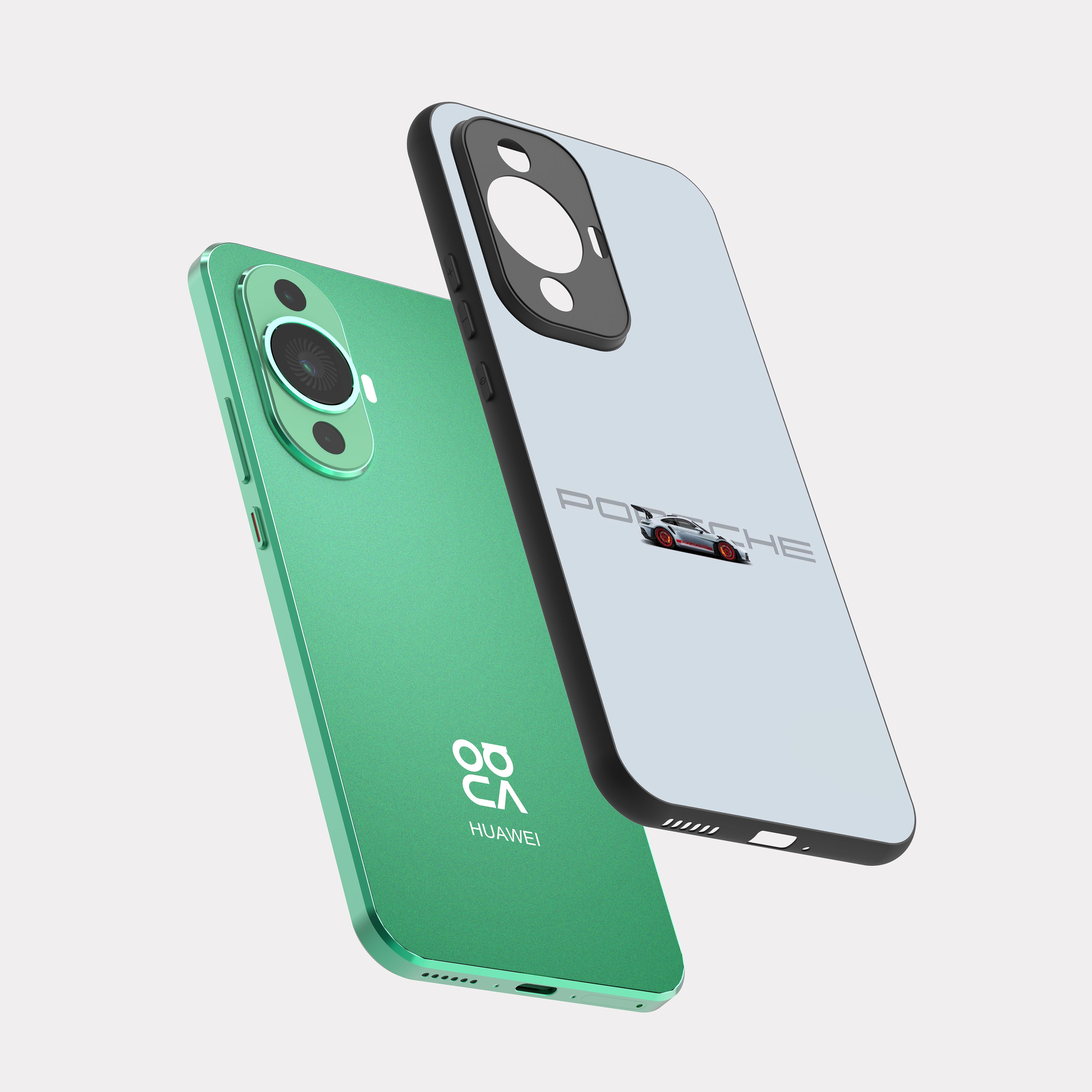 Huawei Nova 11 case cover Porsche GT3 RS Grey