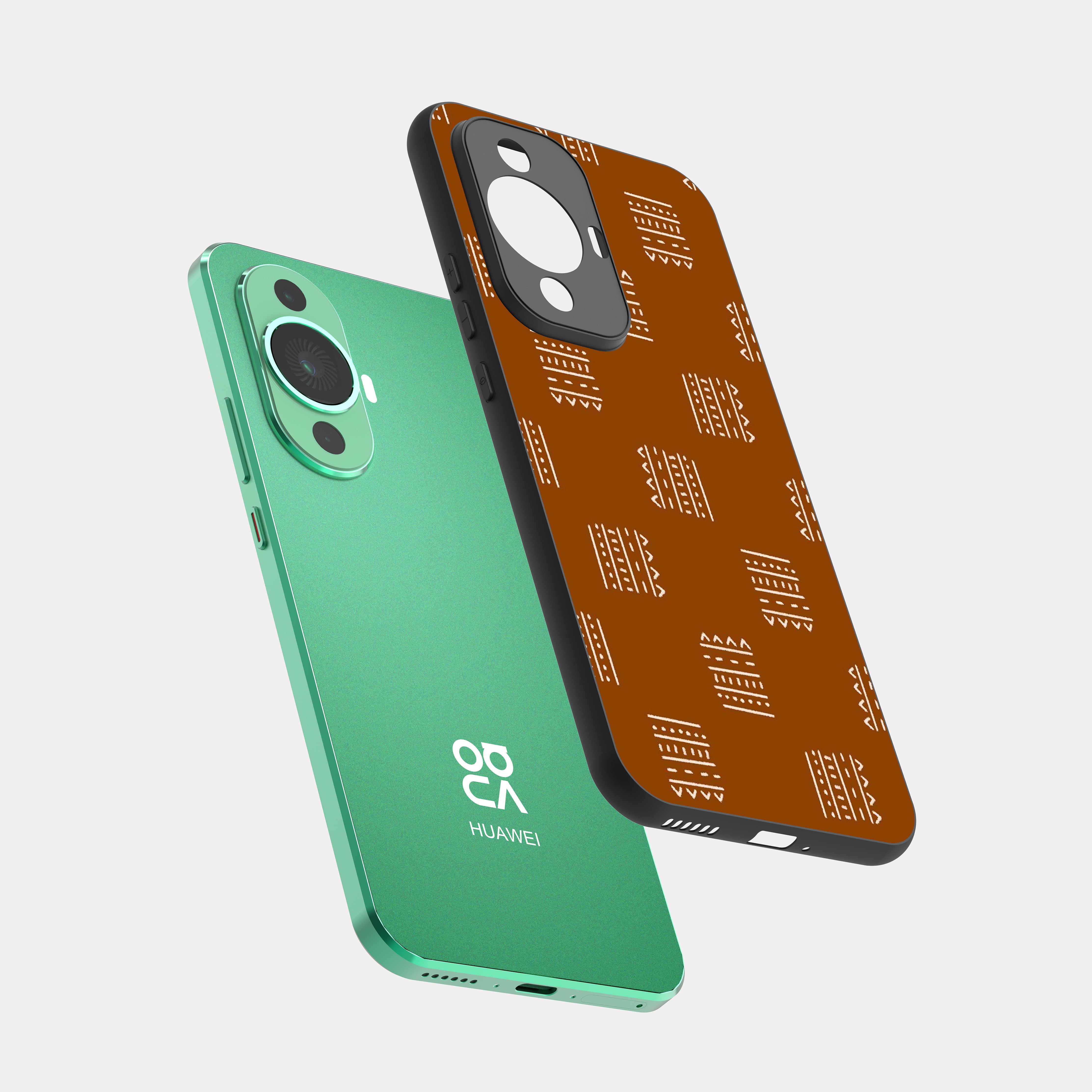 Huawei Nova 11 case cover Old Pattern White