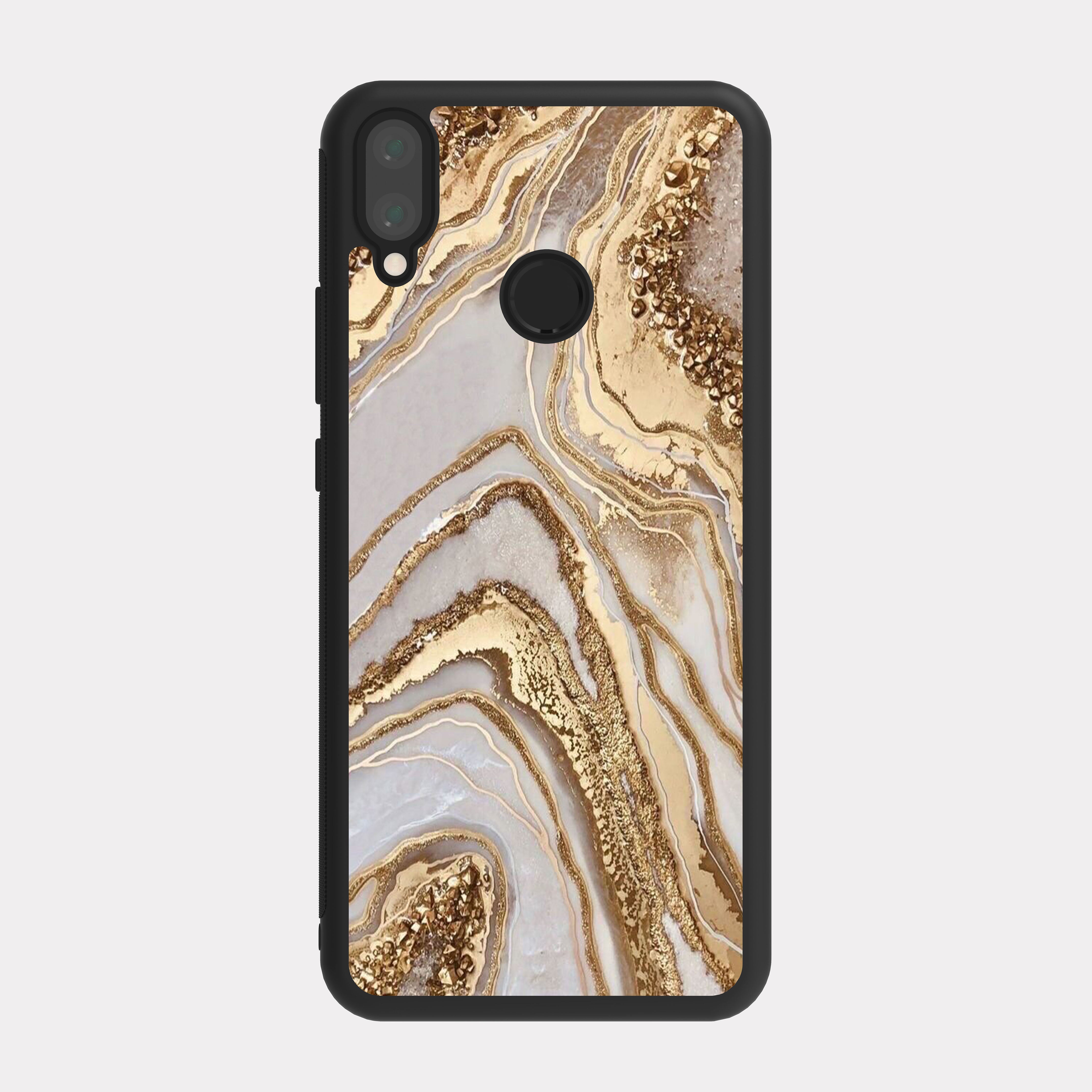 Huawei Nova 3i case cover Golden Marble Beige