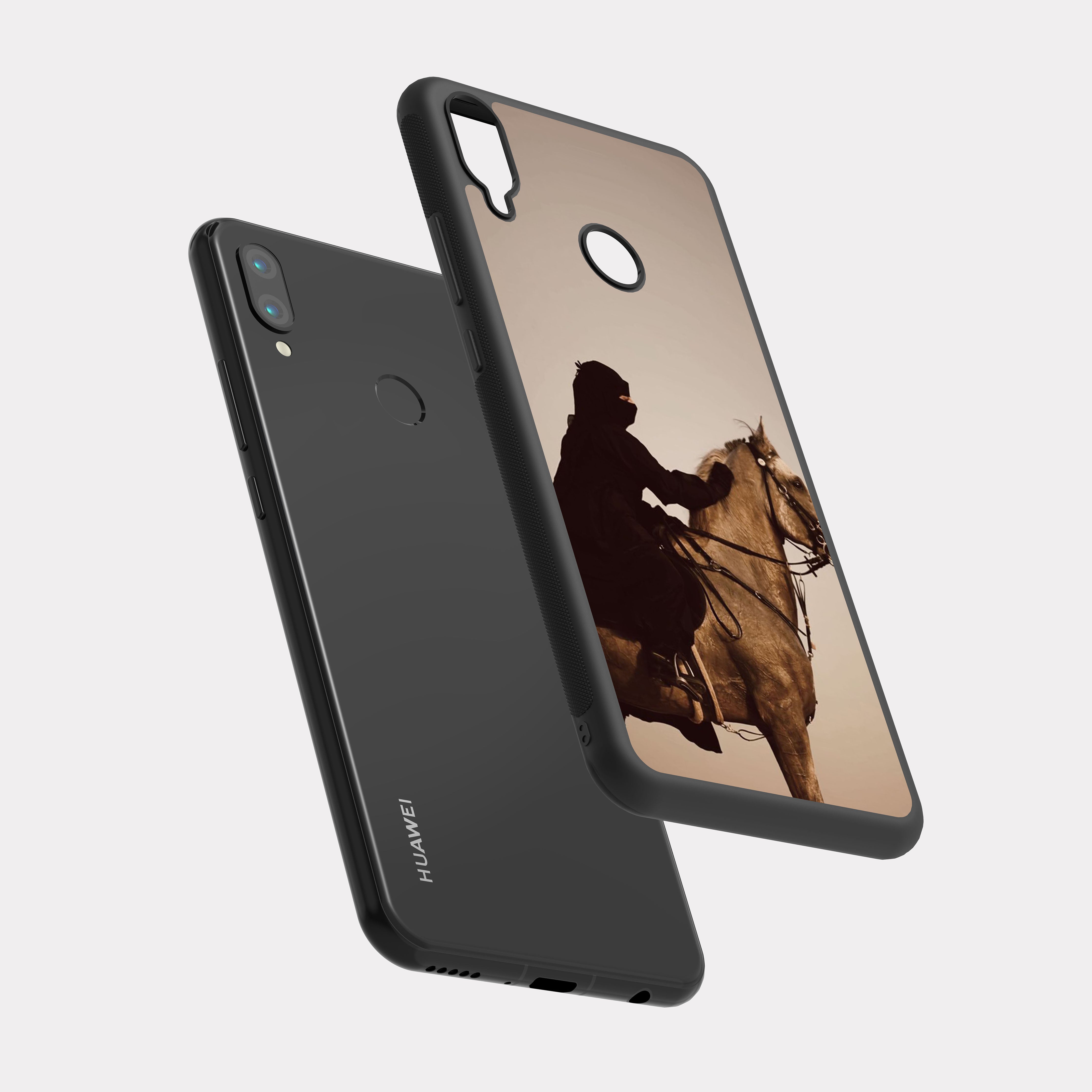 Huawei Nova 3i case cover Horsewoman Beige