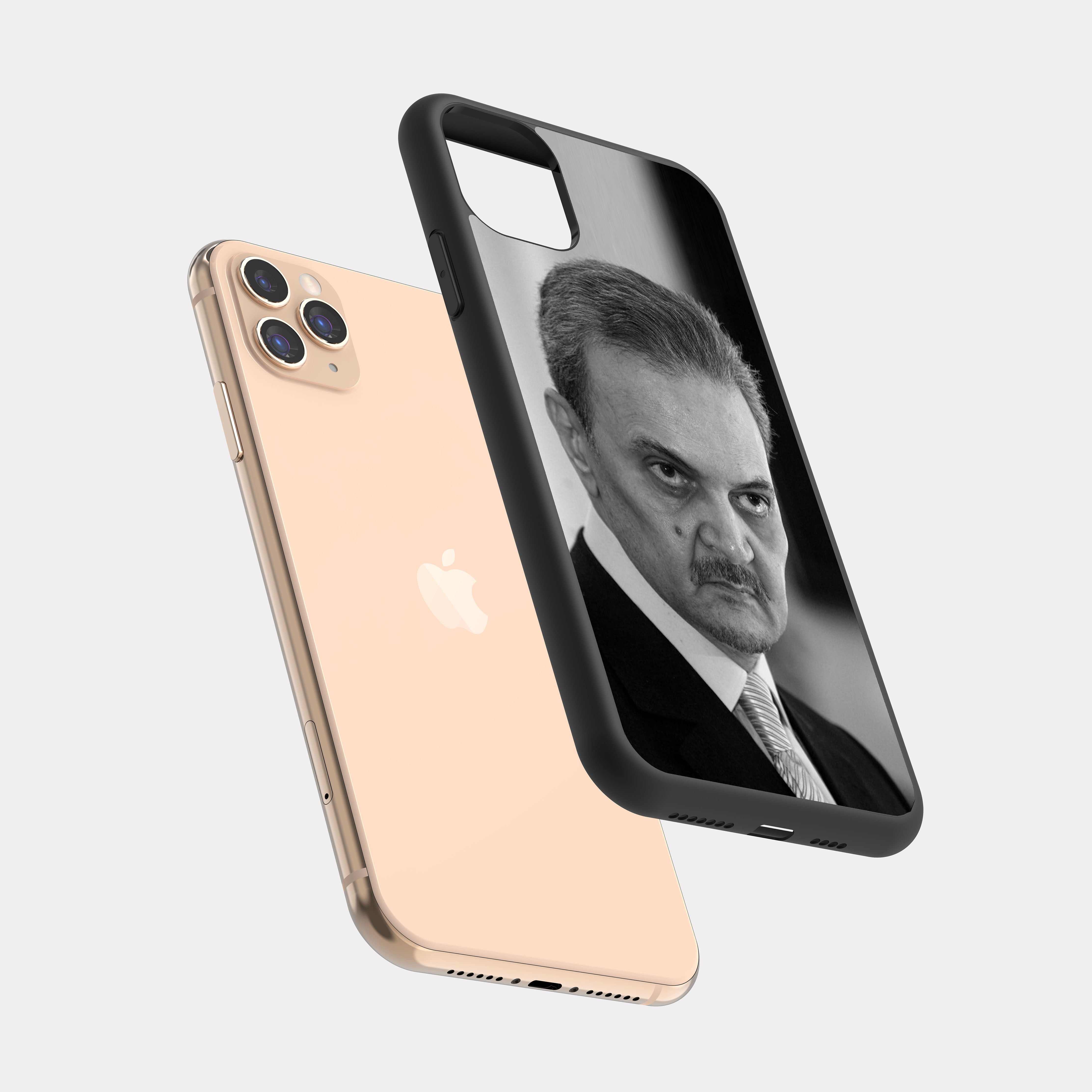 iPhone 11 Pro case cover Prince Saud Al Faisal Black White