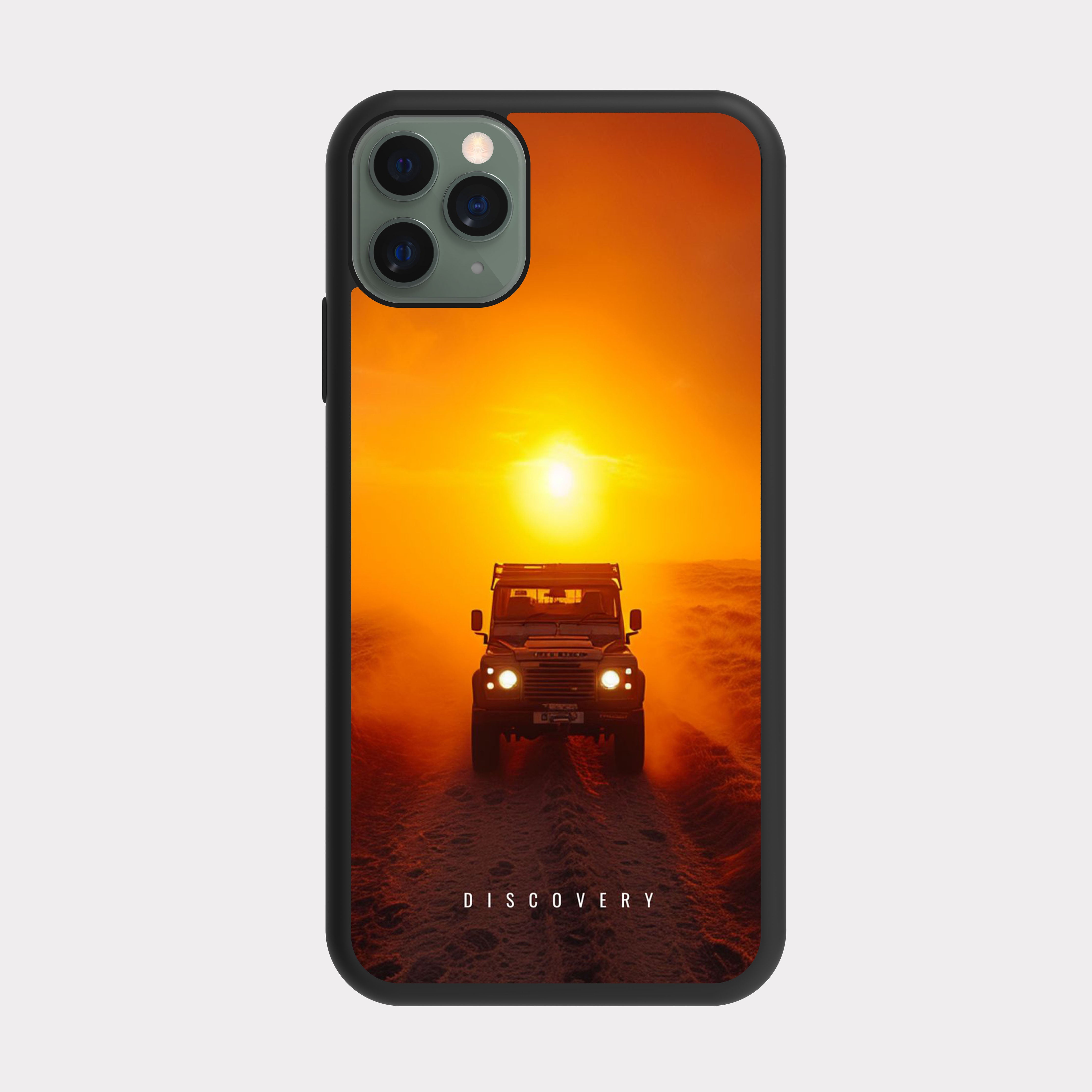 iPhone 11 Pro Max case cover Land Rover Orange