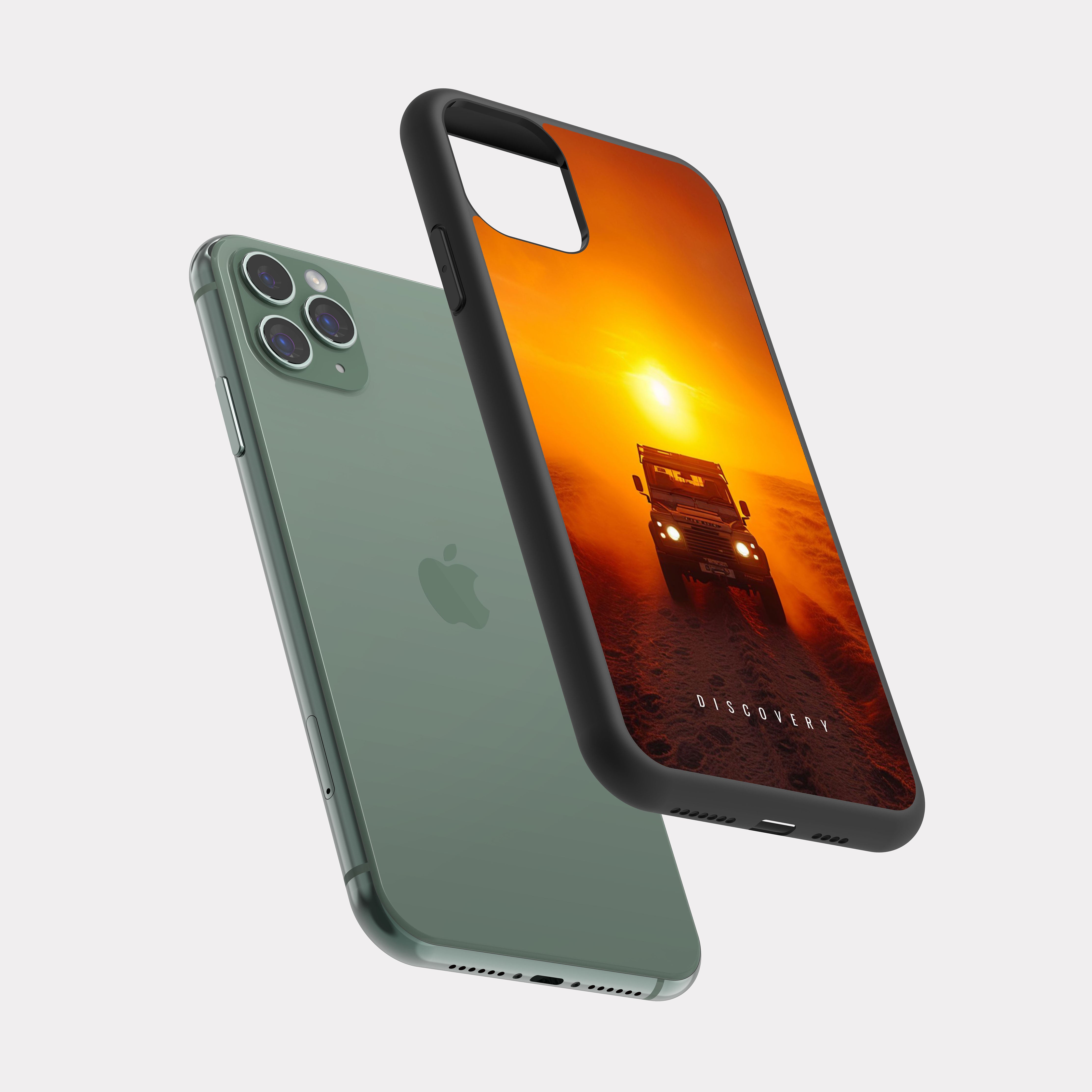 iPhone 11 Pro Max case cover Land Rover Orange
