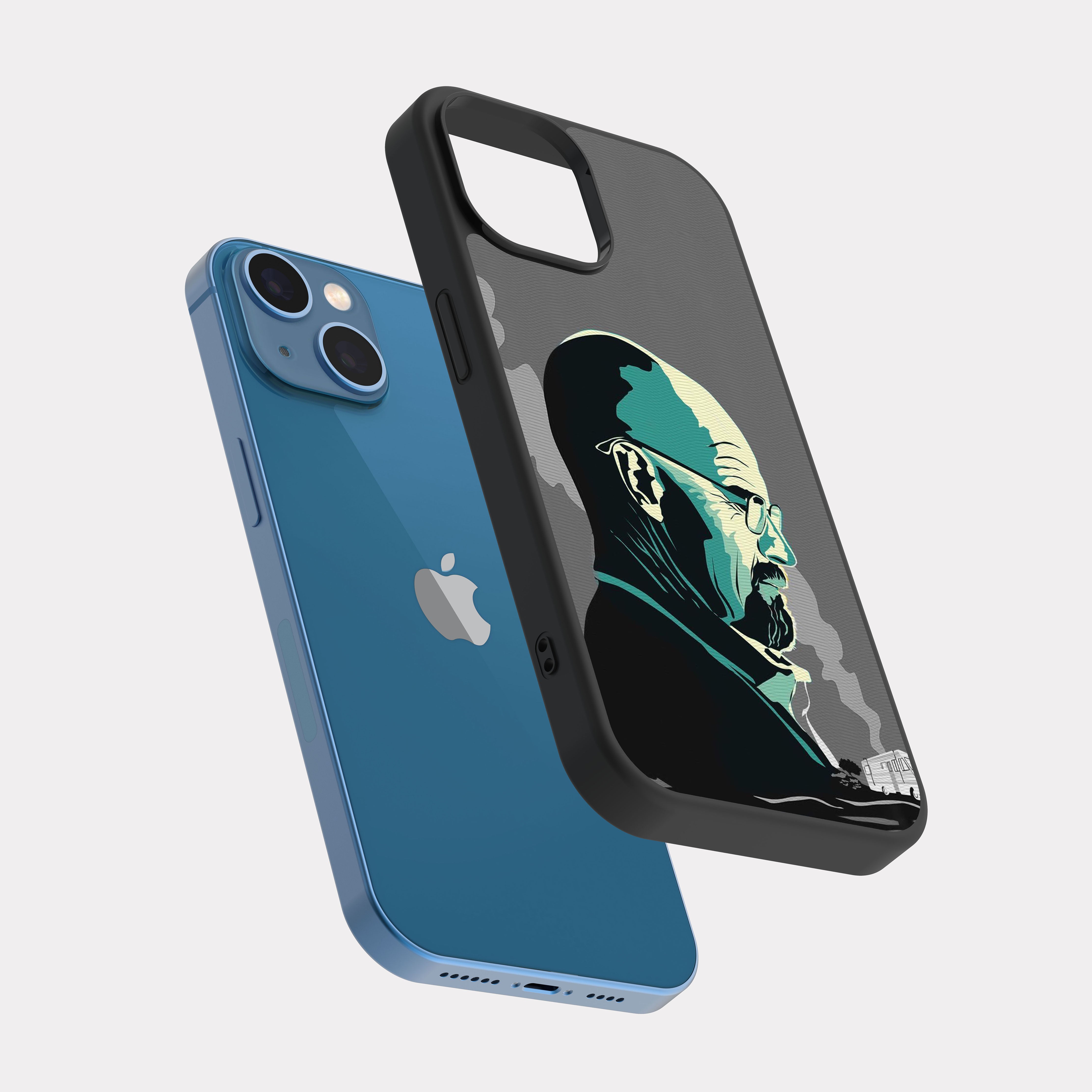 iPhone 13 case cover Walter White Breaking Bad Multicolour