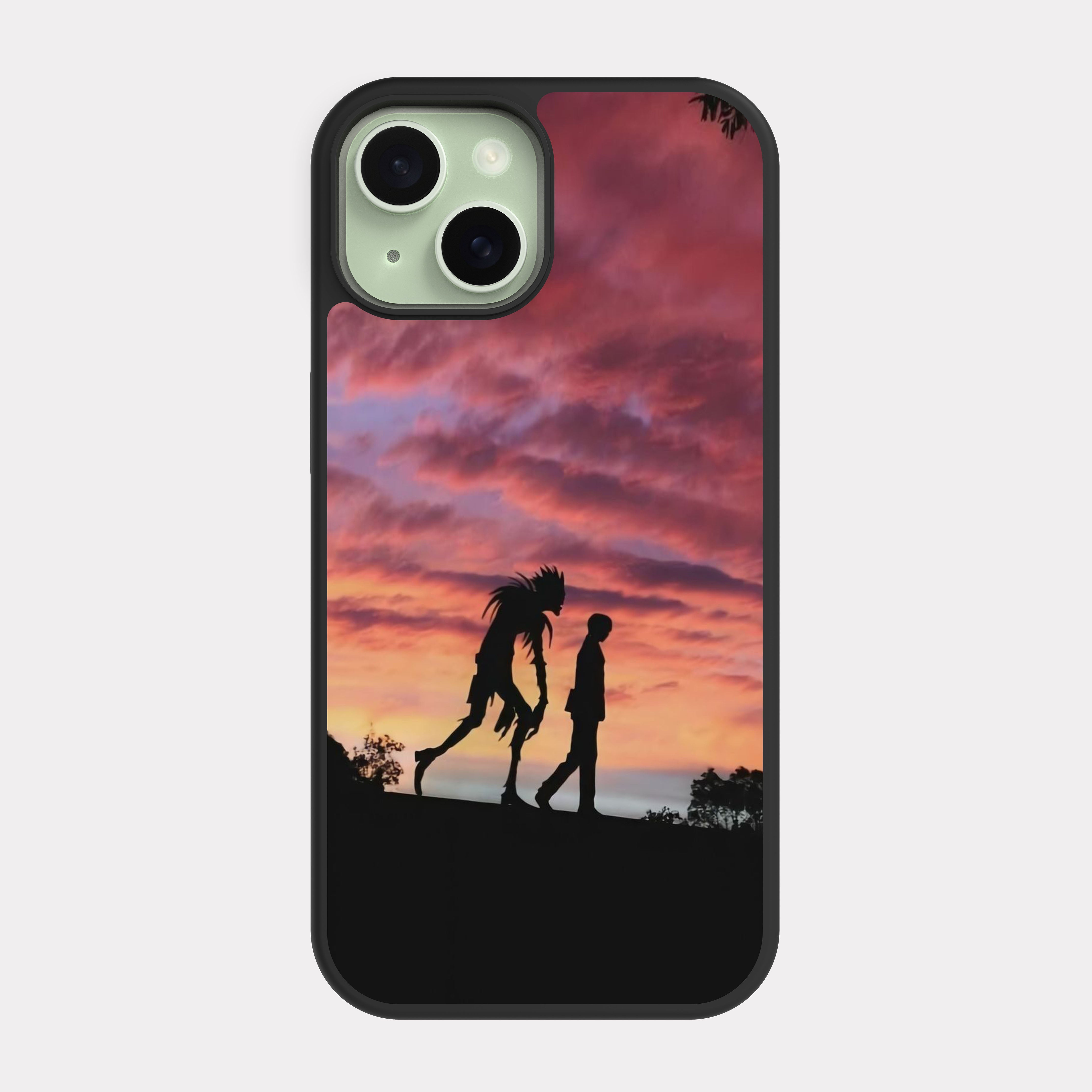 iPhone 15 case cover Death Note Pink
