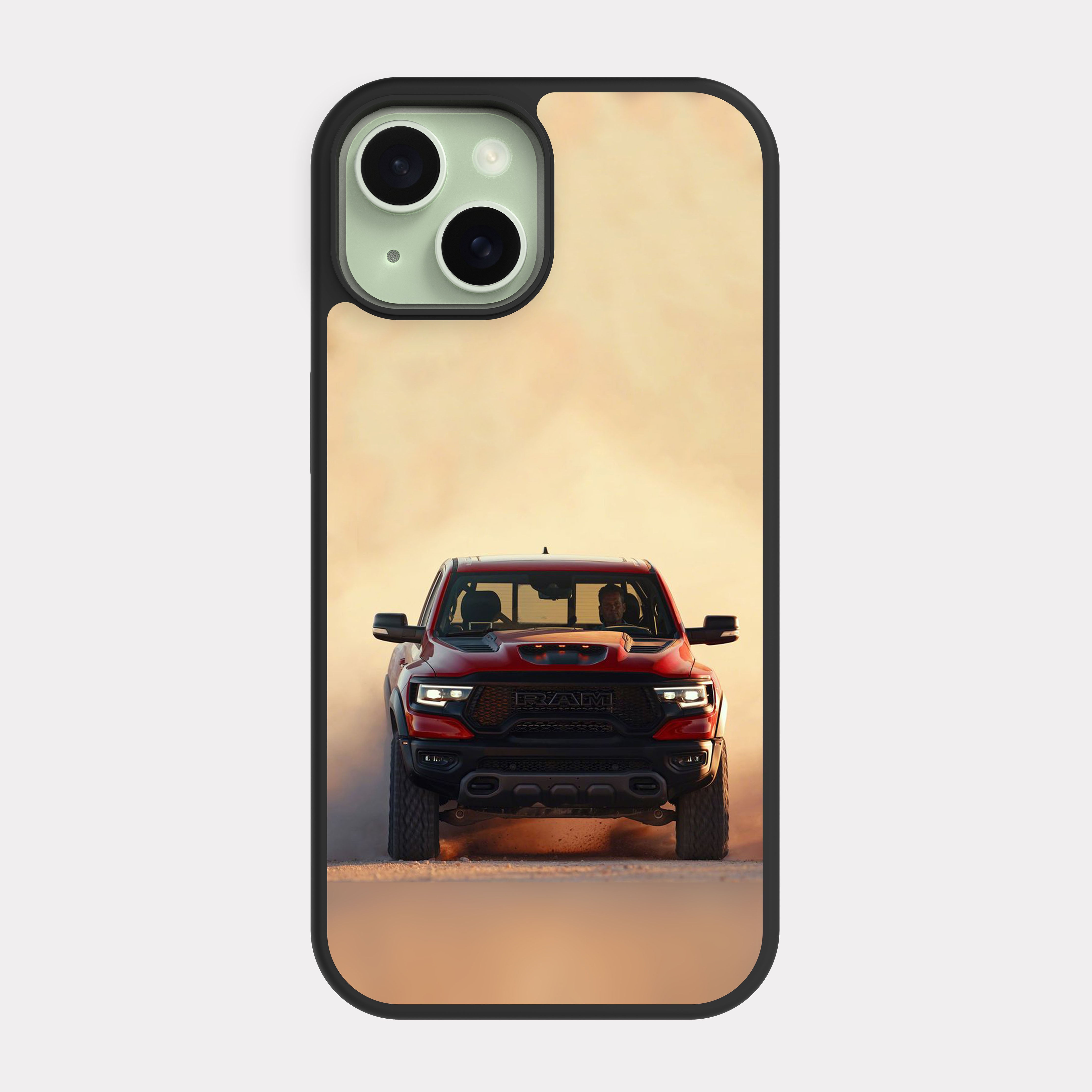 iPhone 15 case cover Dodge Ram 1500 TRX Red