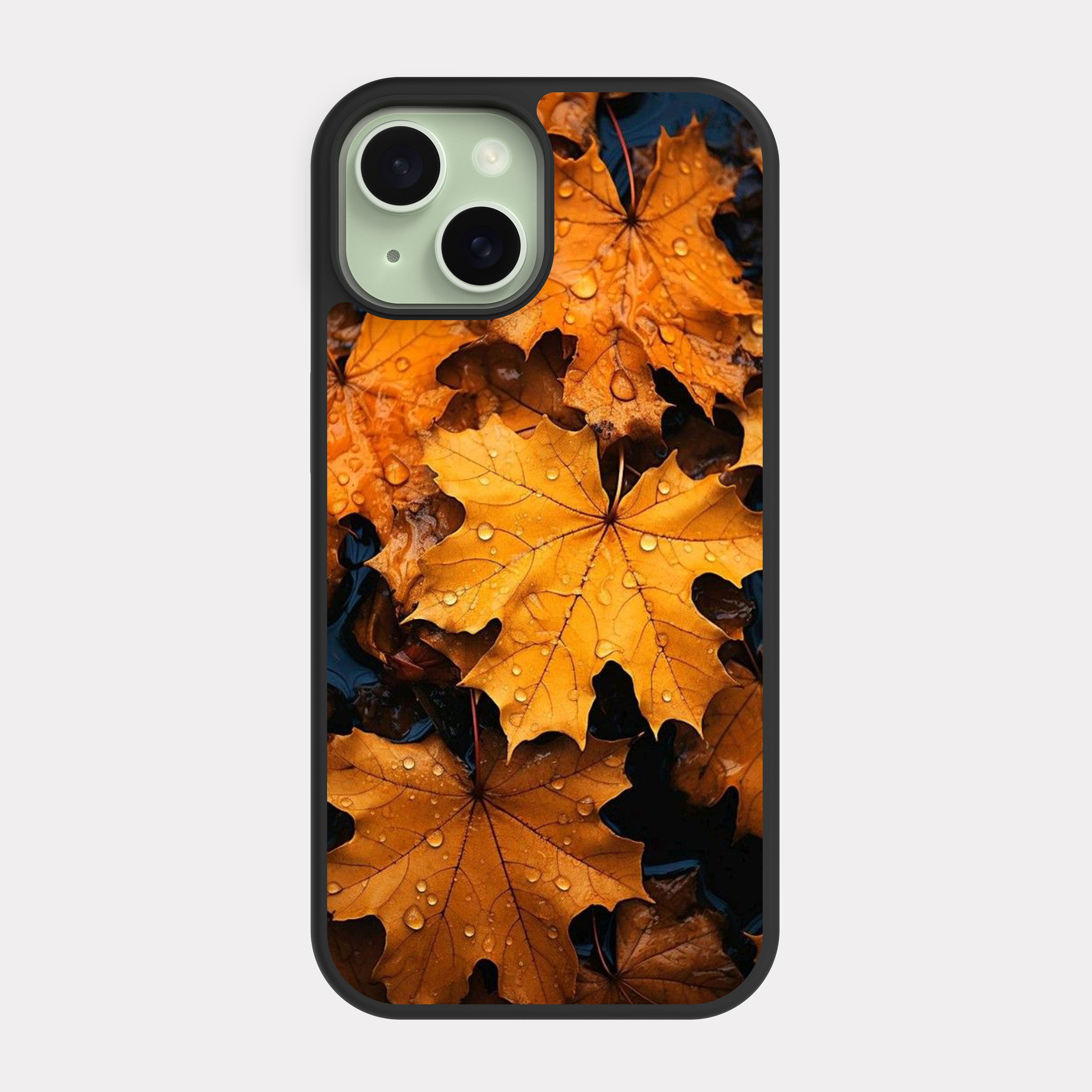 iPhone 15 case cover Tree Leaves Yellow