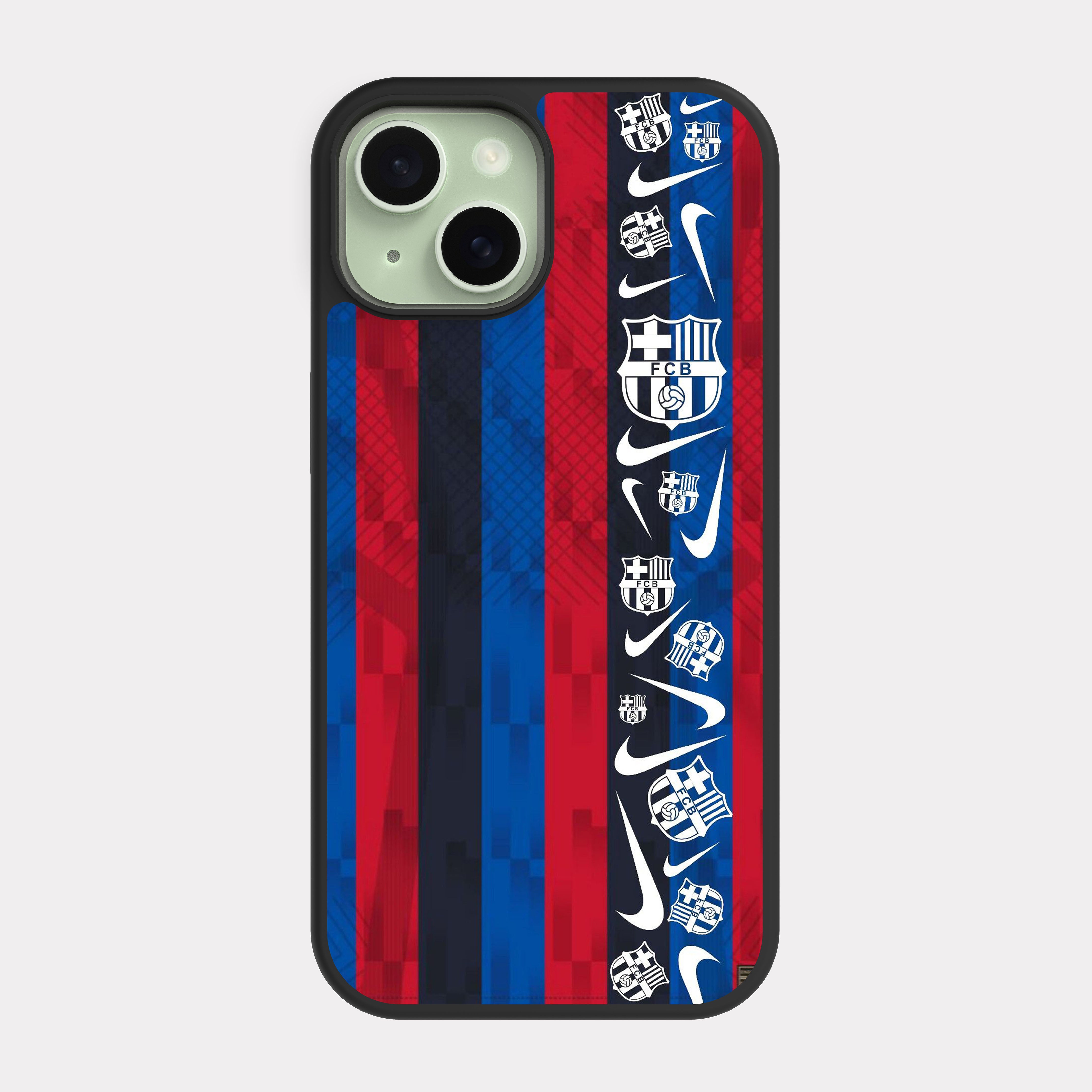iPhone 15 case cover Barcelona FC Blue