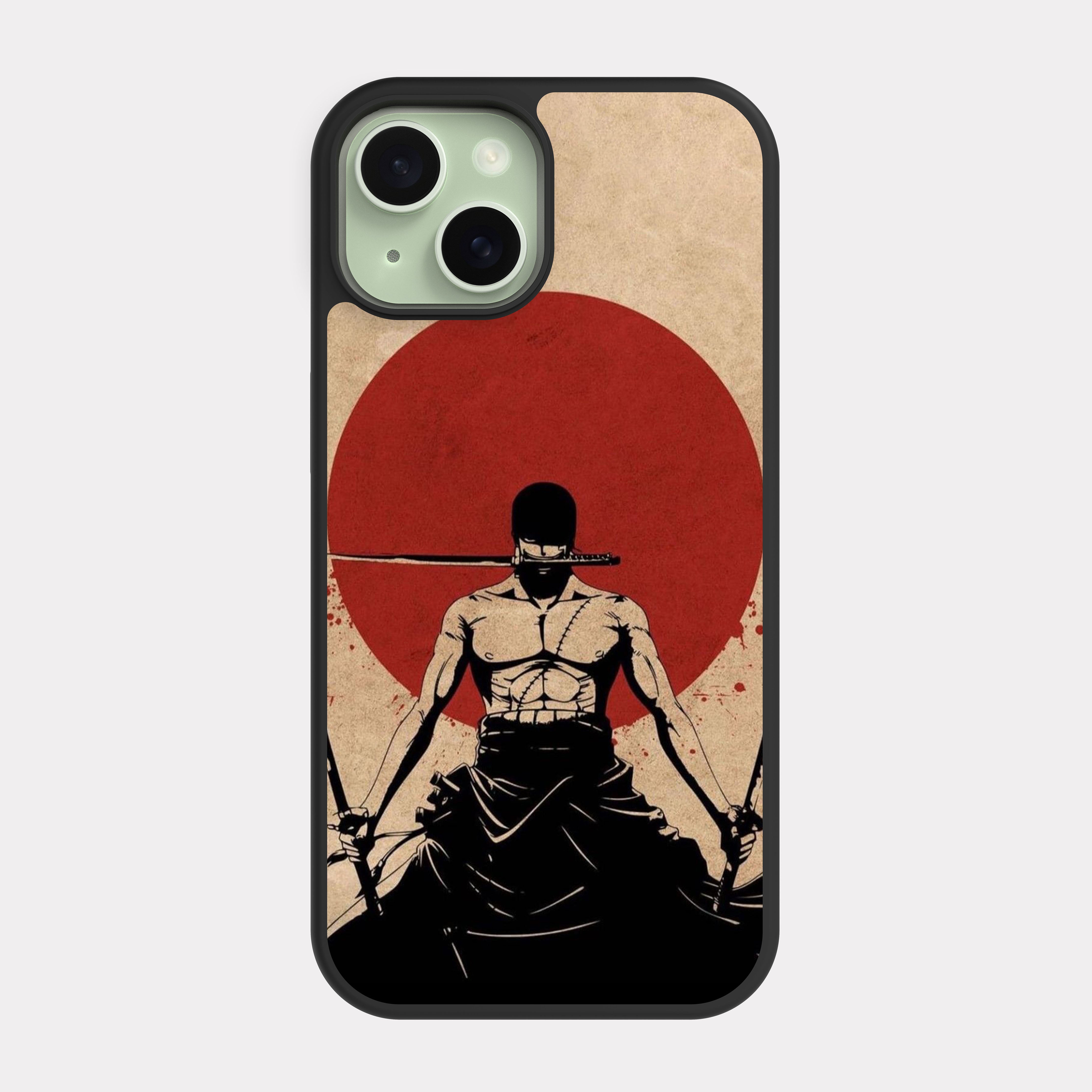 iPhone 15 case cover One Piece Zoro Multicolour