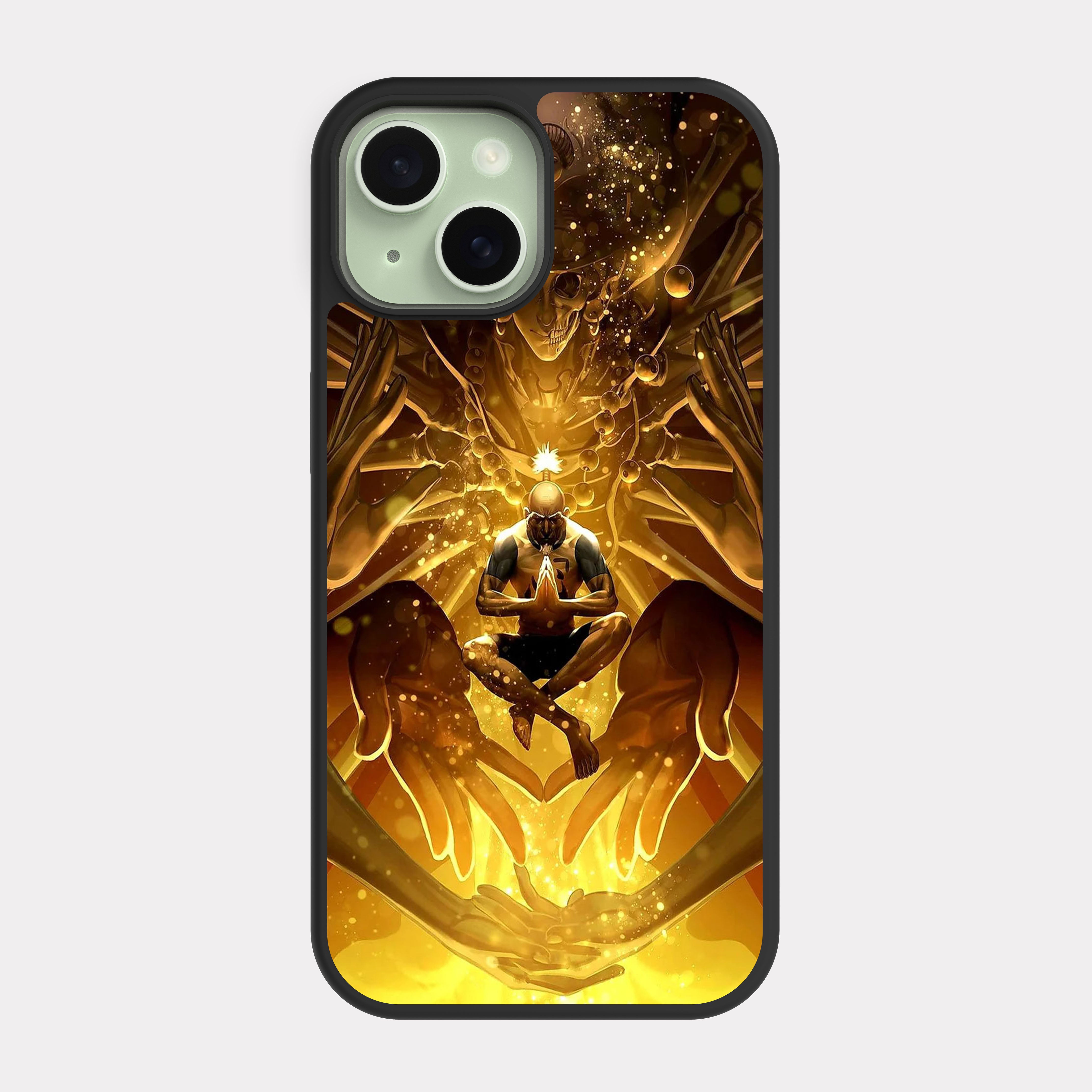 iPhone 15 case cover Hunter x Hunter Netero Yellow