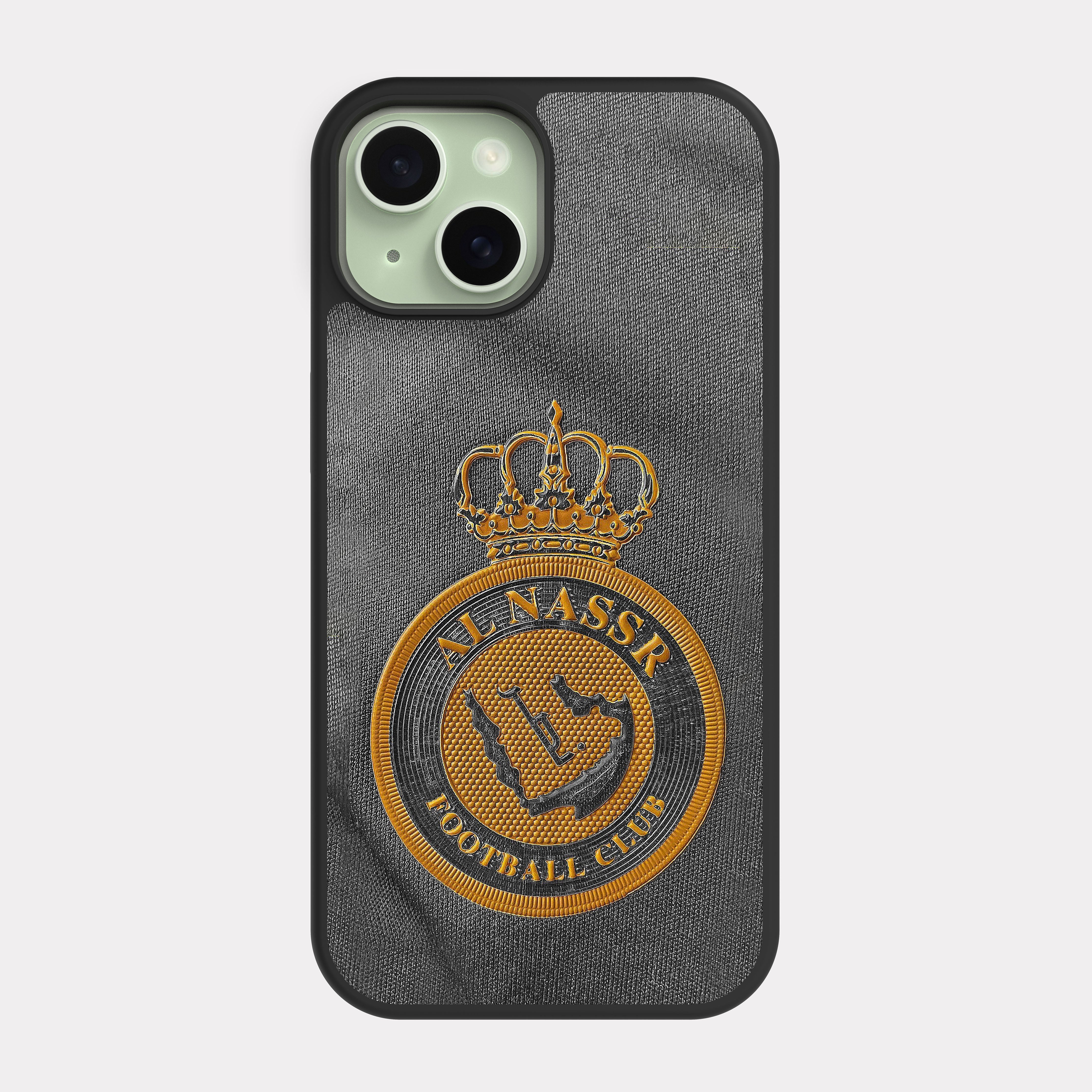 iPhone 15 case cover Alnassr Club FC Grey