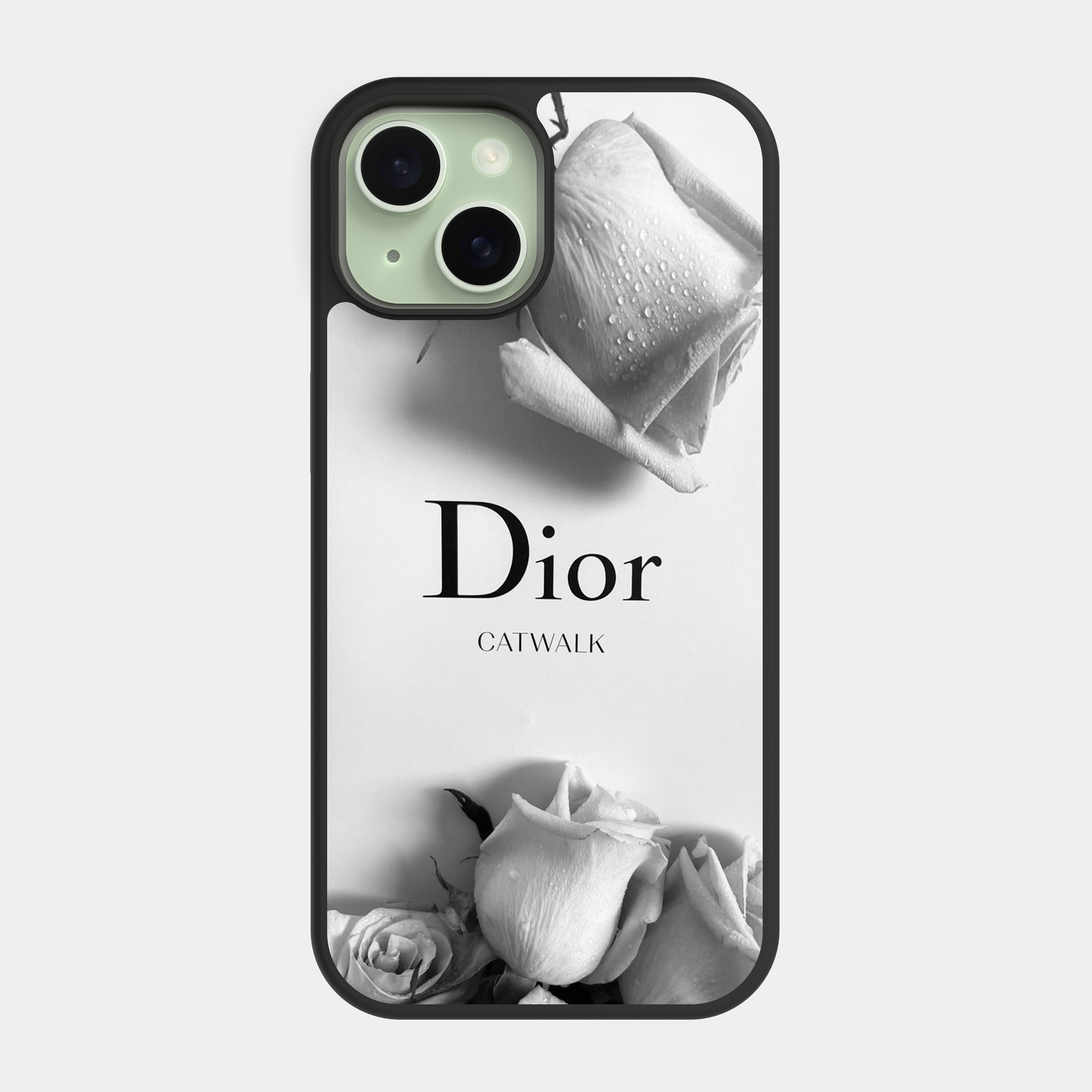 iPhone 15 case cover Dior White