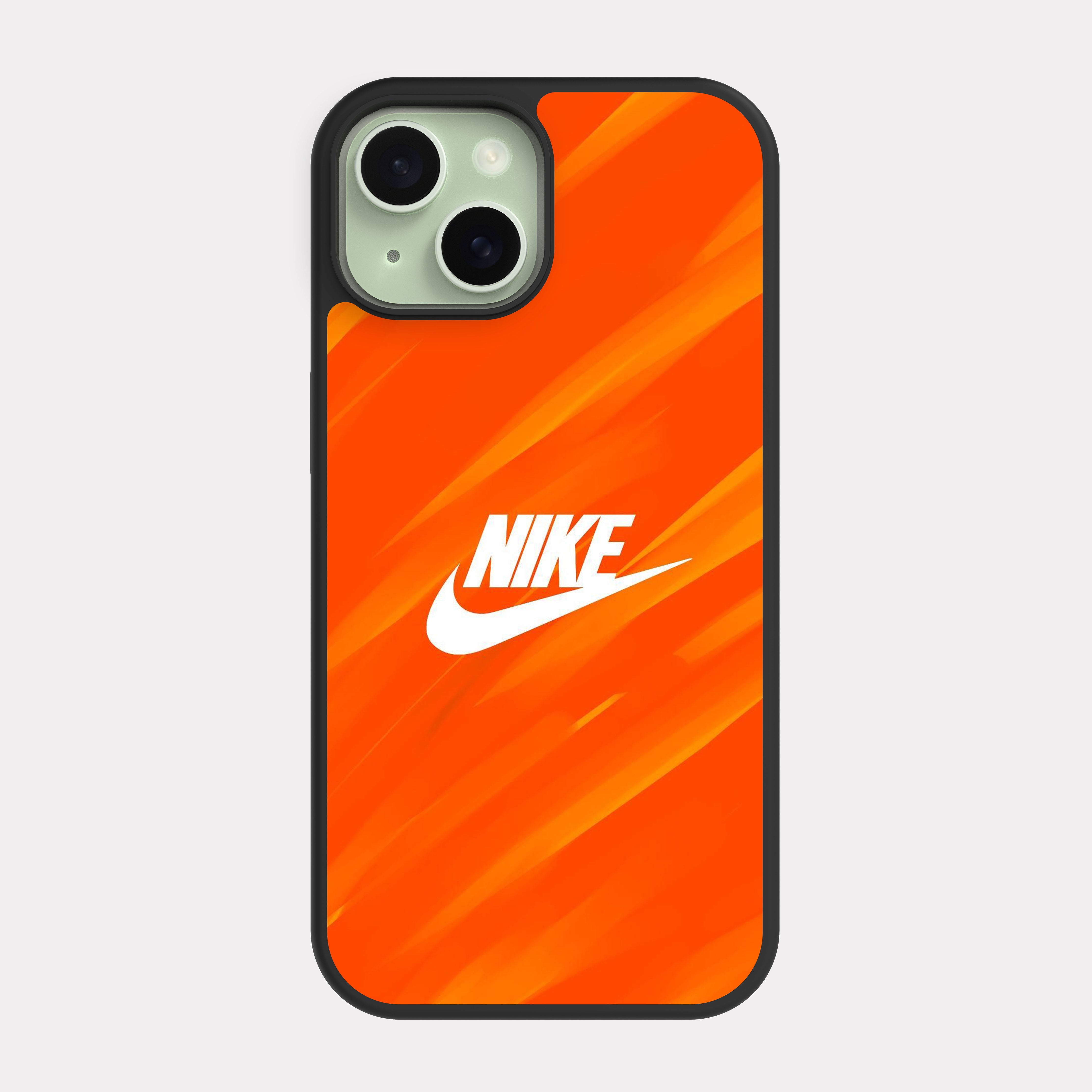 iPhone 15 case cover Nike Orange White