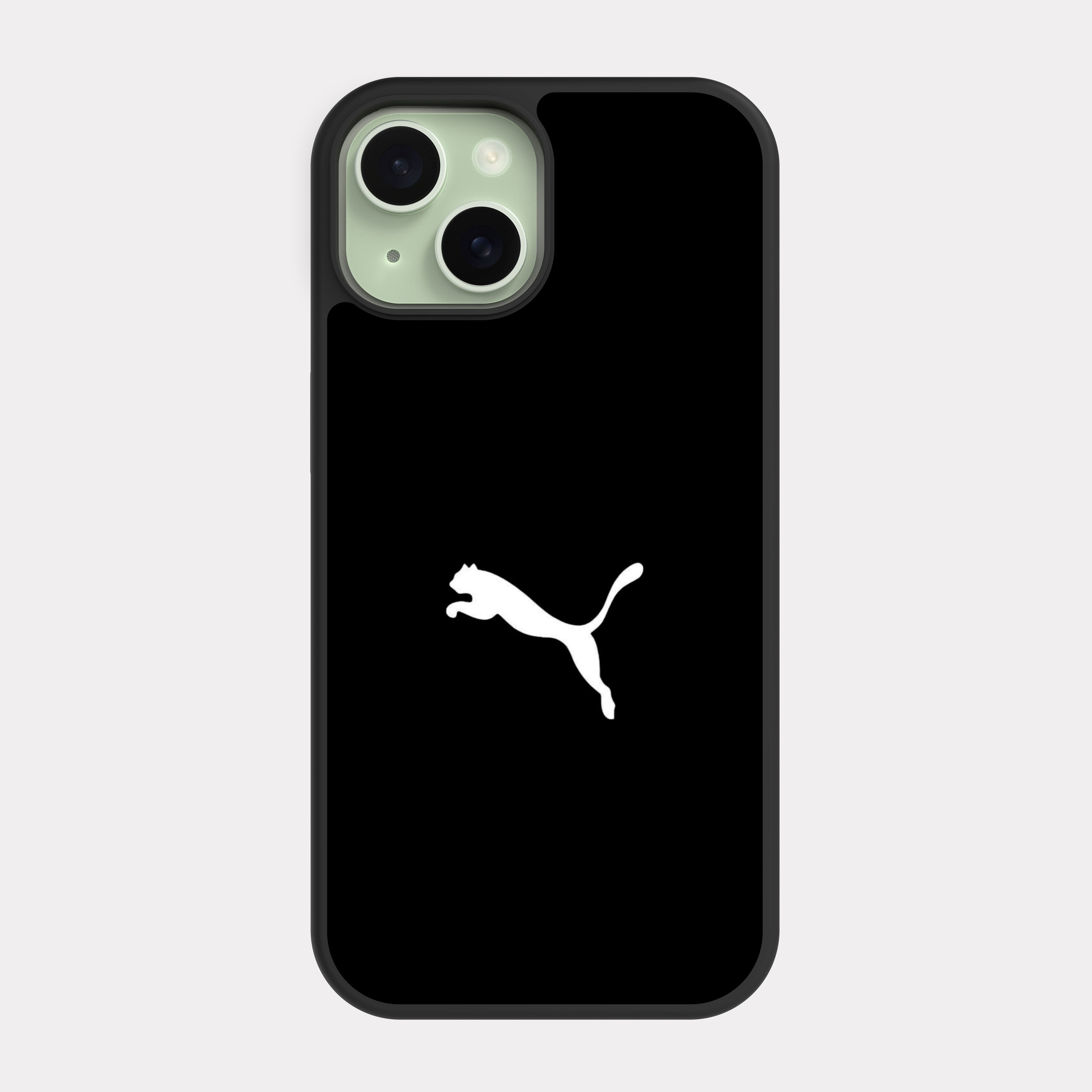 iPhone 15 case cover Puma White