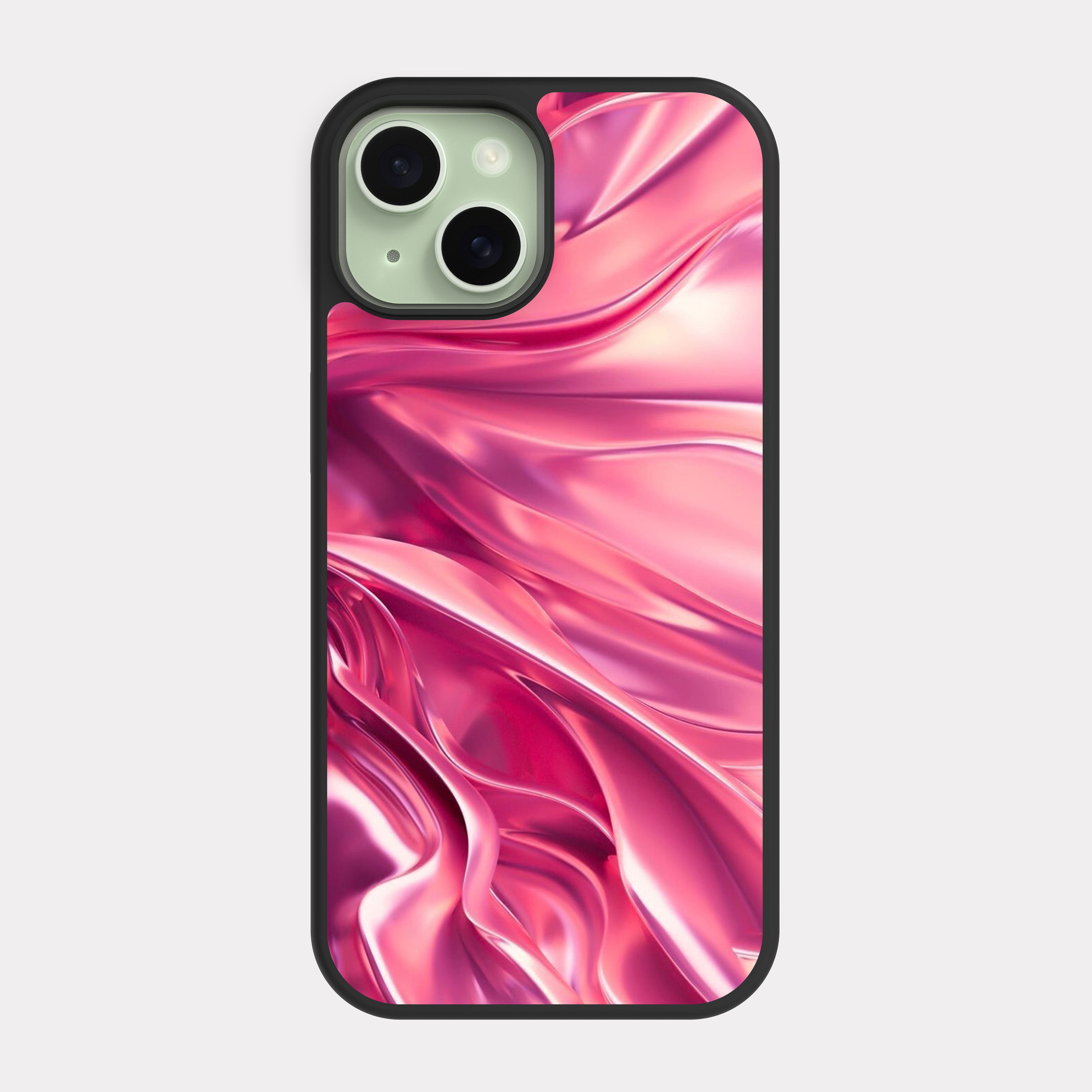iPhone 15 case cover Colors Mixing Fuchsia