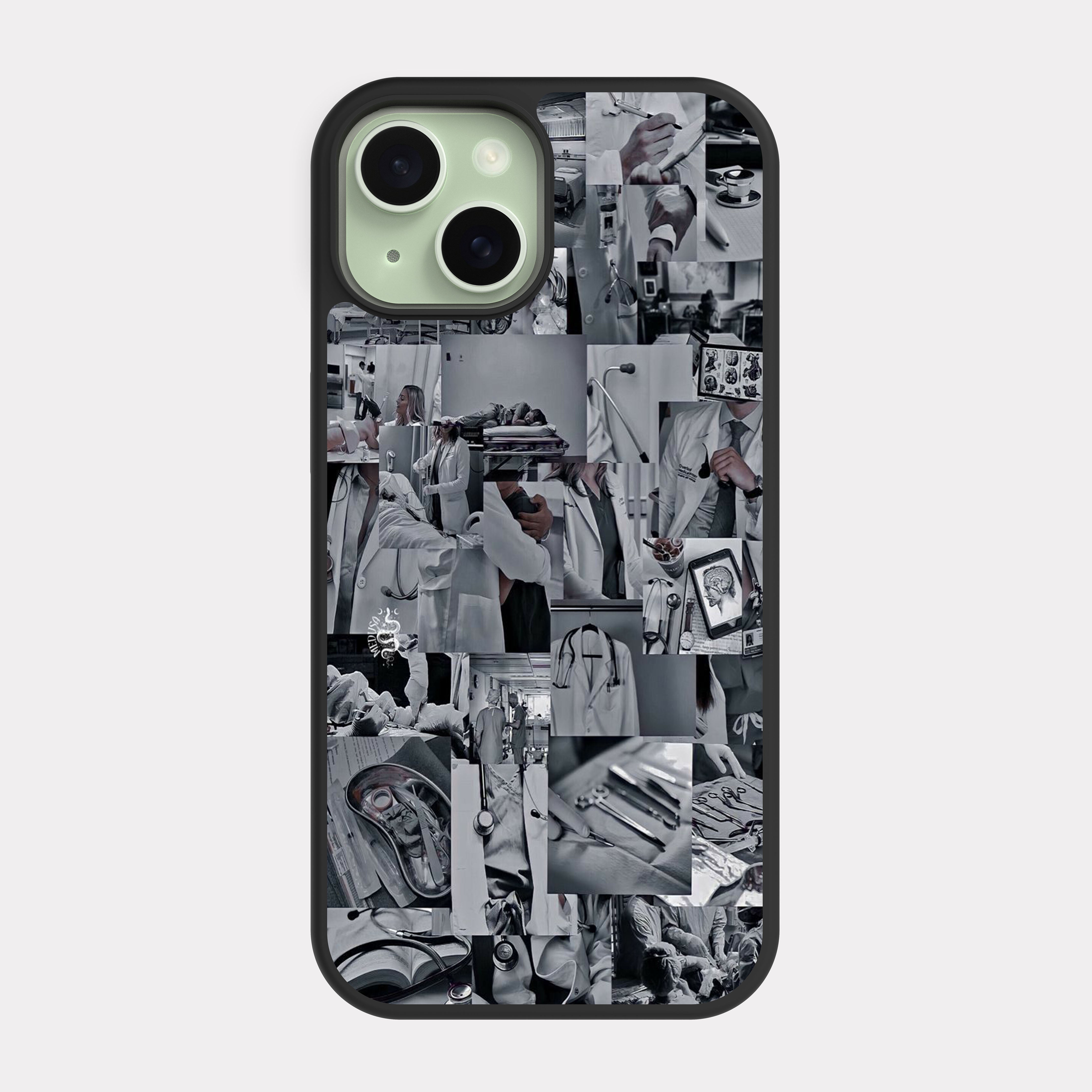 iPhone 15 case cover Doctor Of Medicine White