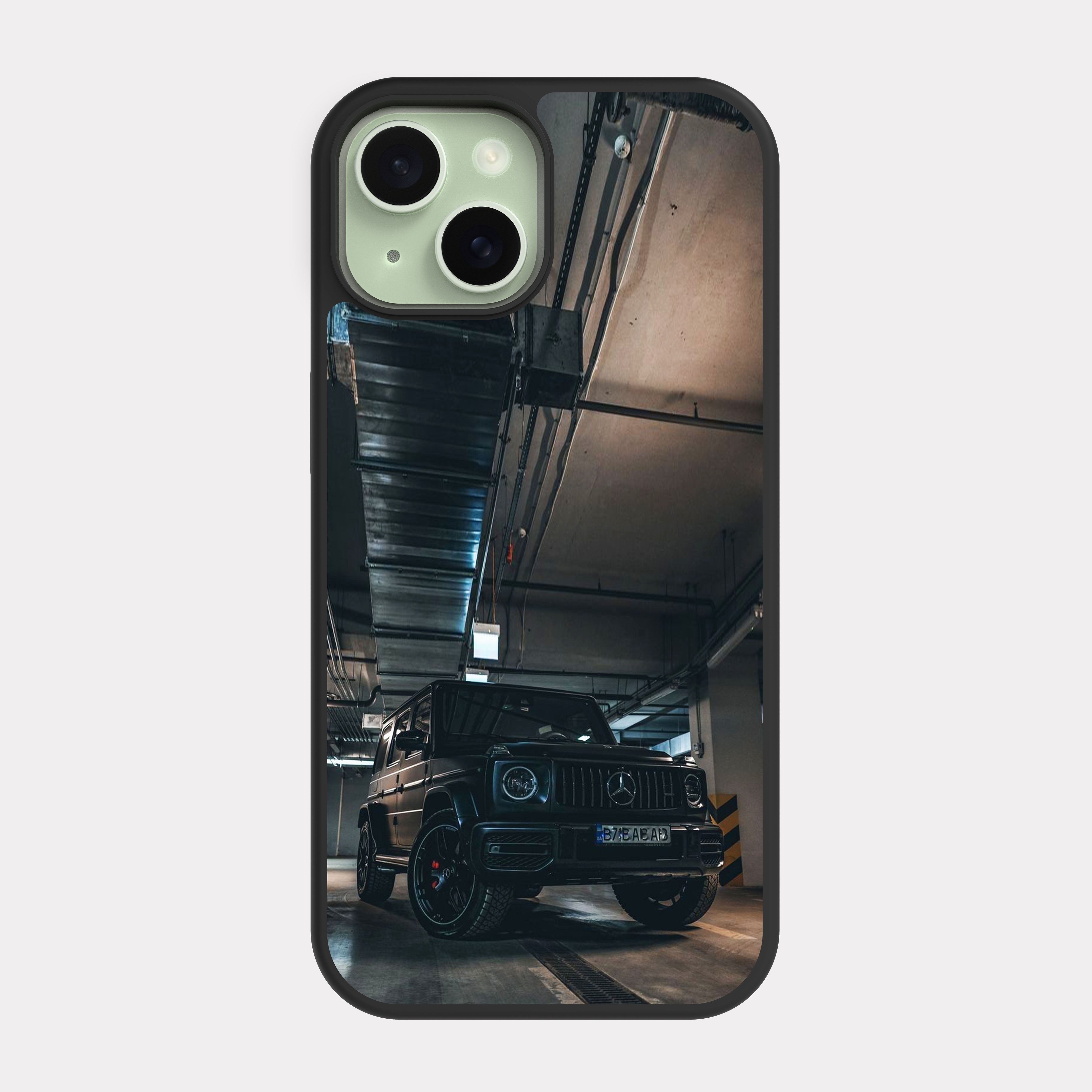 iPhone 15 case cover Mercedes G class G63 Grey