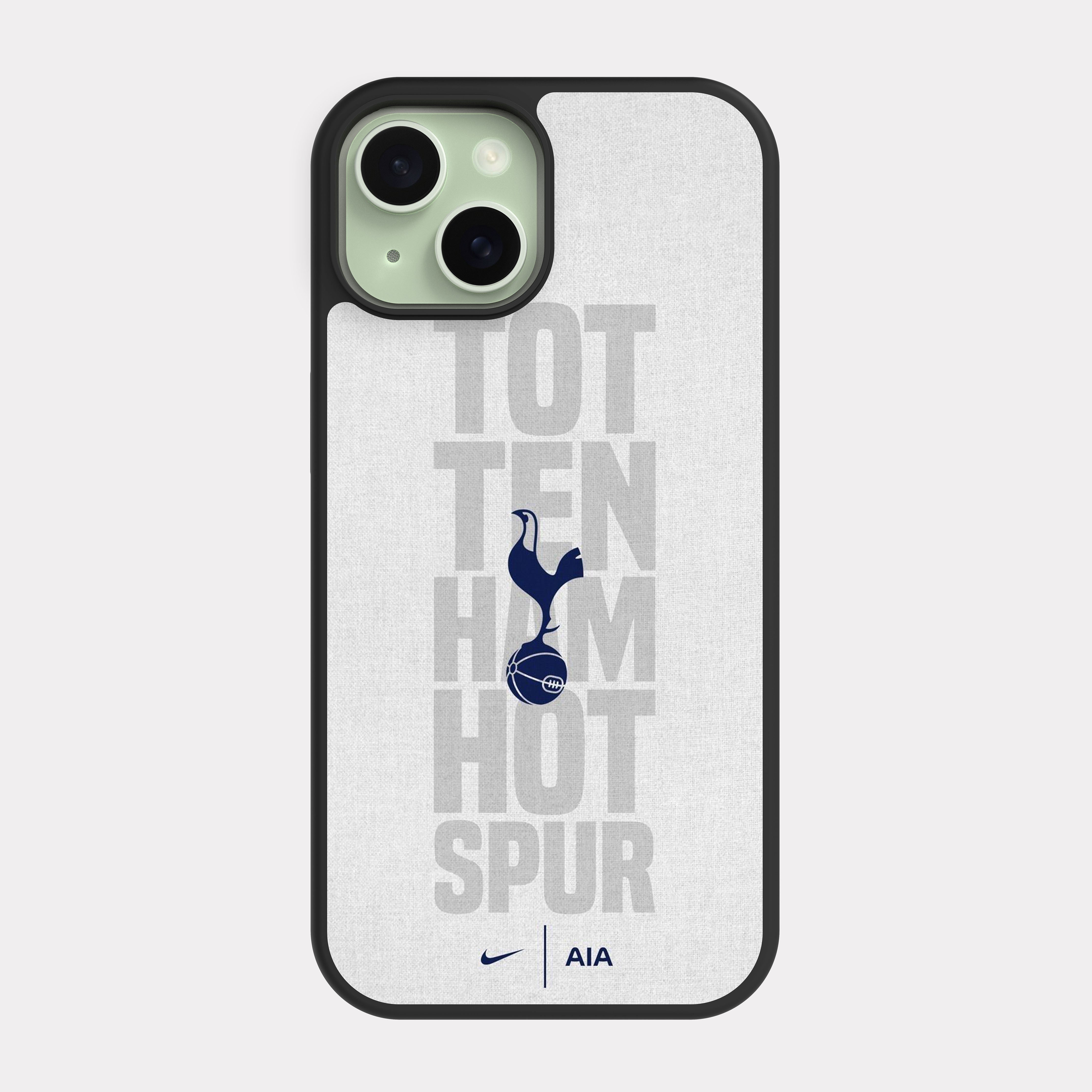 iPhone 15 case cover Tottenham FC Grey