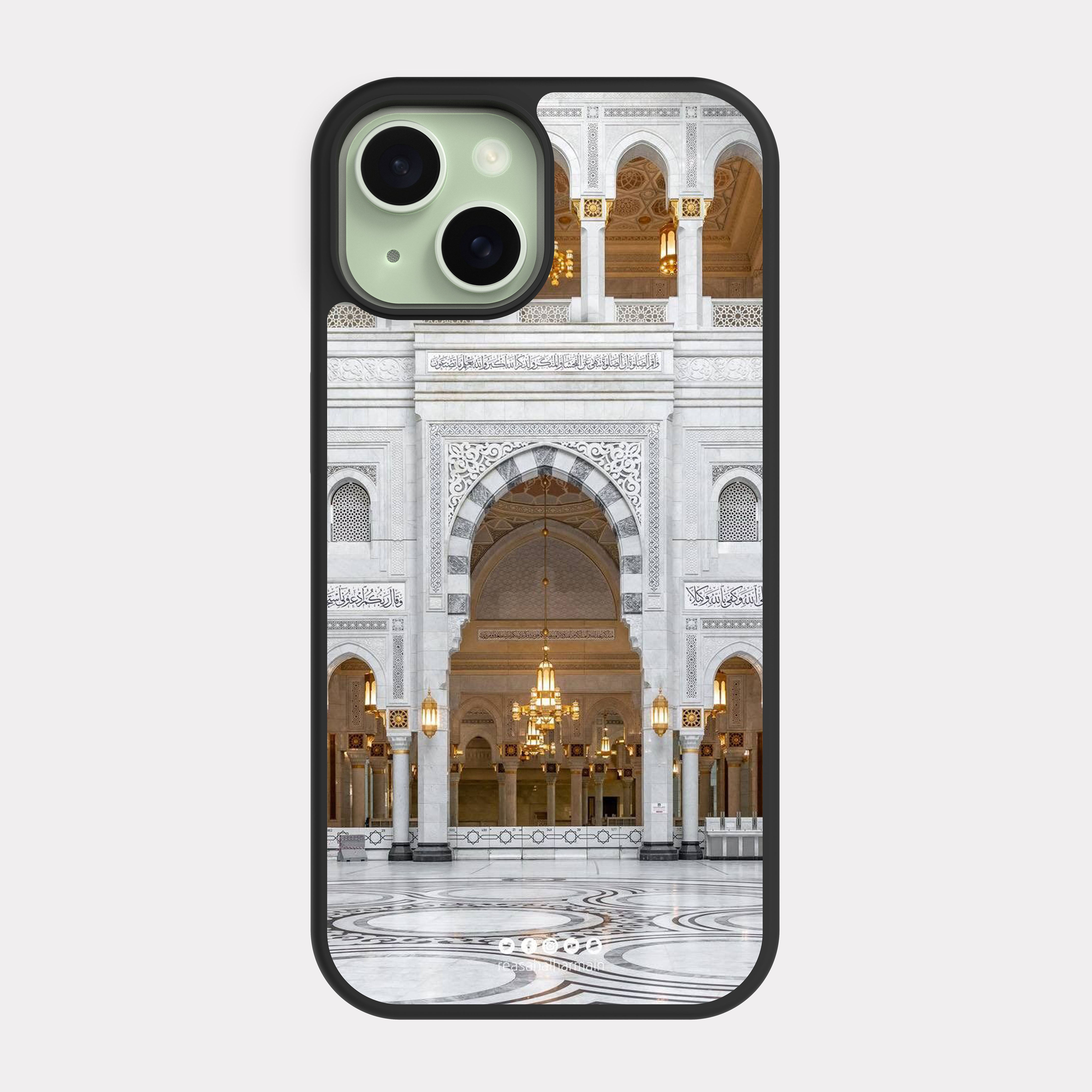 iPhone 15 case cover Grand Mosque in Mecca