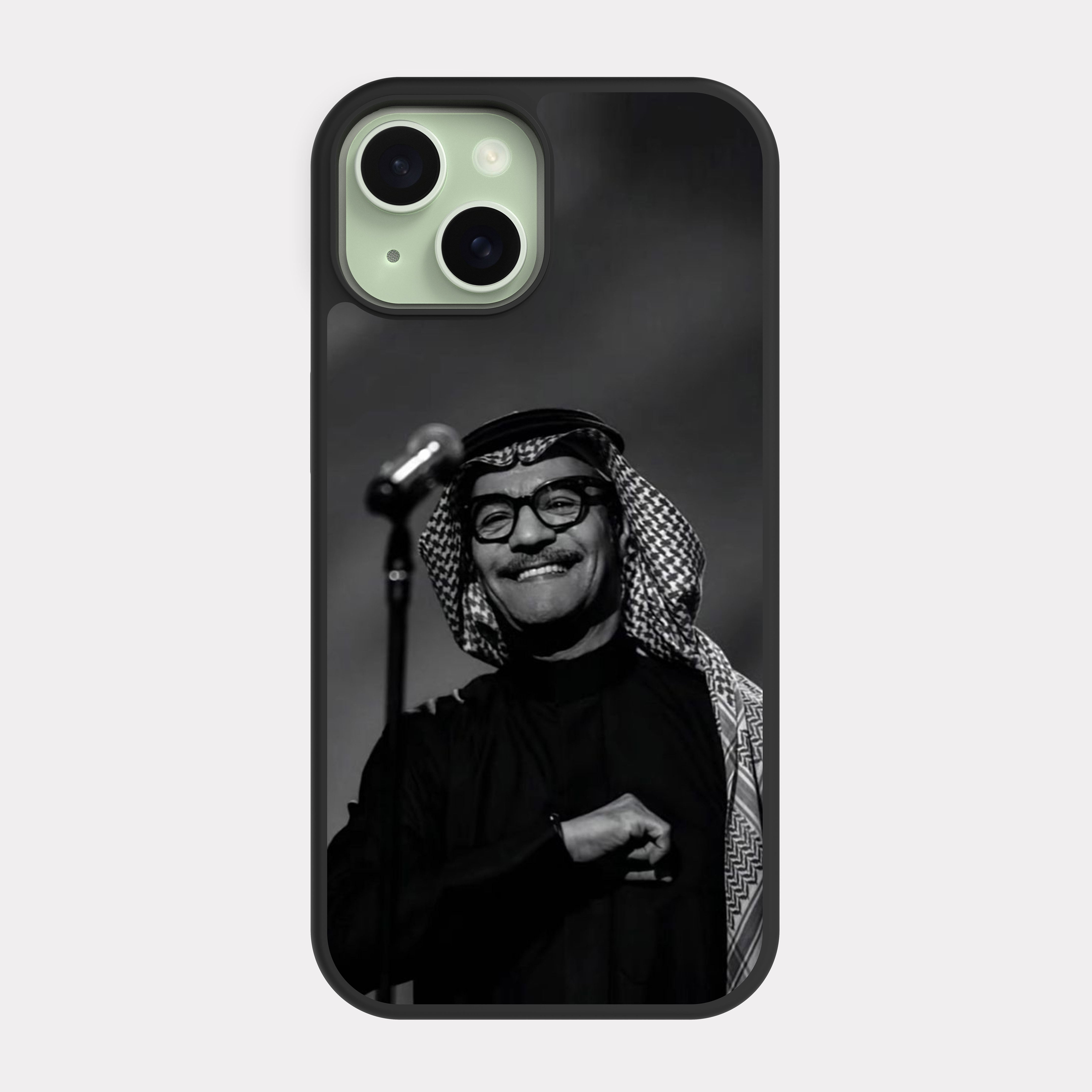 iPhone 15 case cover Rabeh Sager Grey