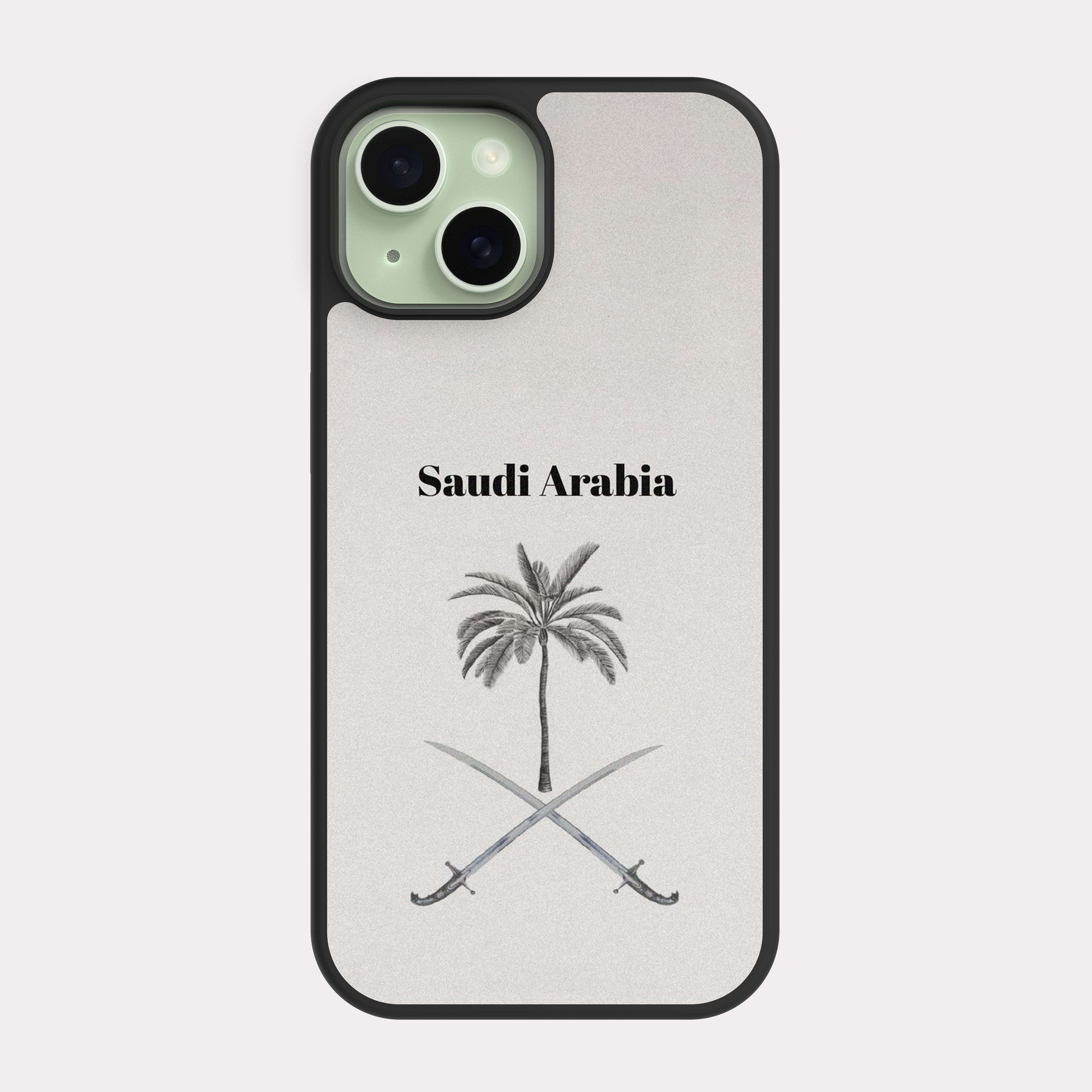 iPhone 15 case cover Saudi Arabia Grey