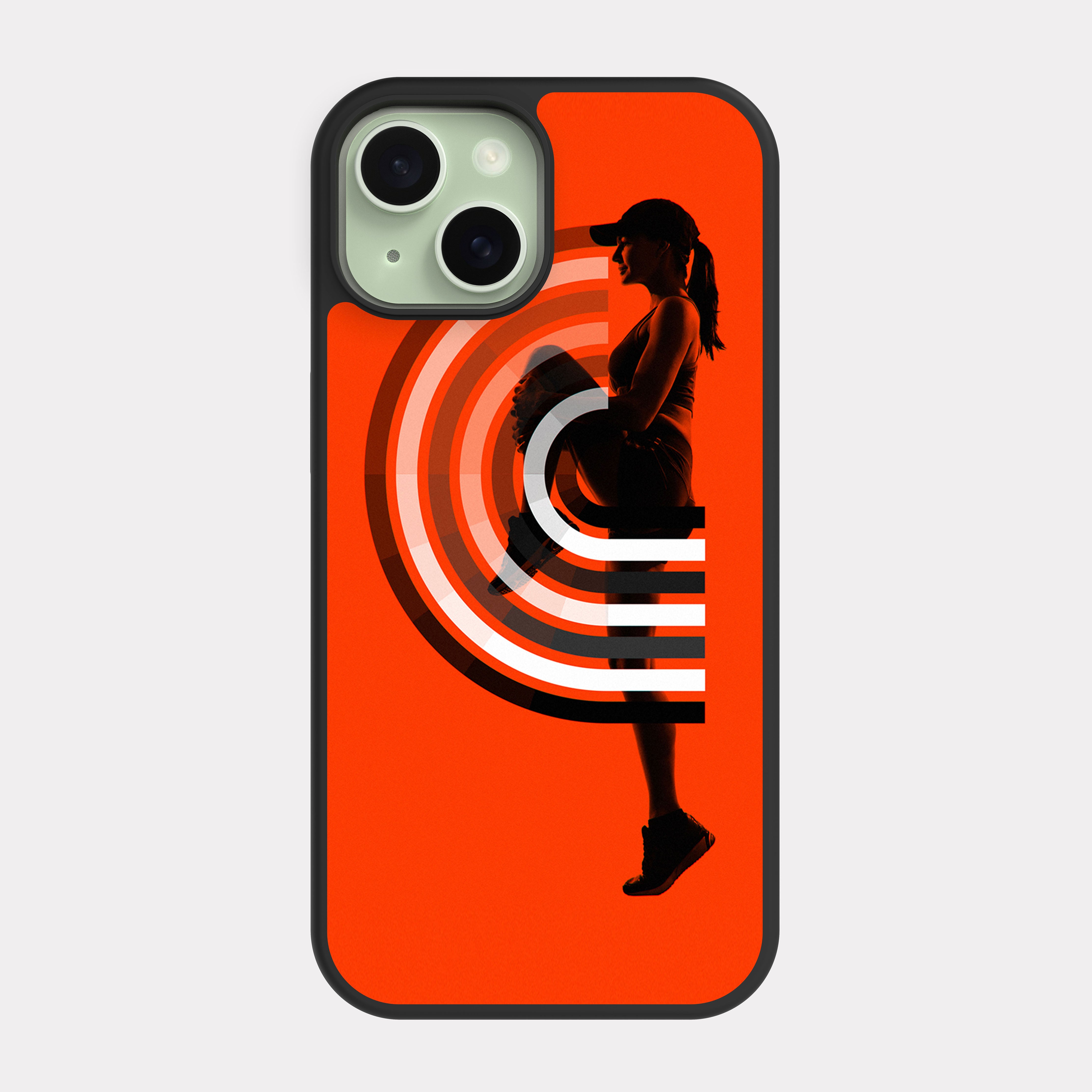 iPhone 15 case cover Runner Orange