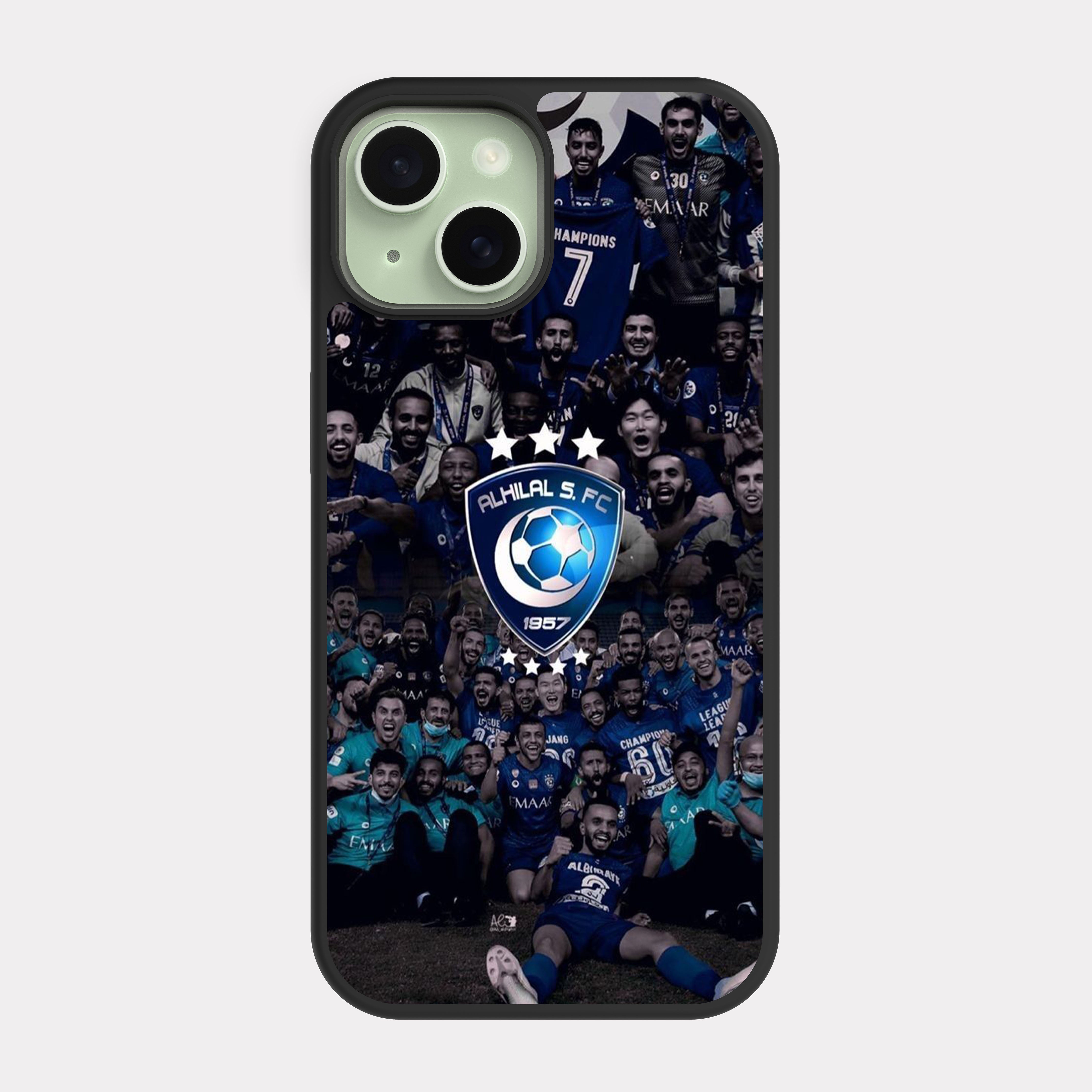 iPhone 15 case cover Alhilal Club Blue