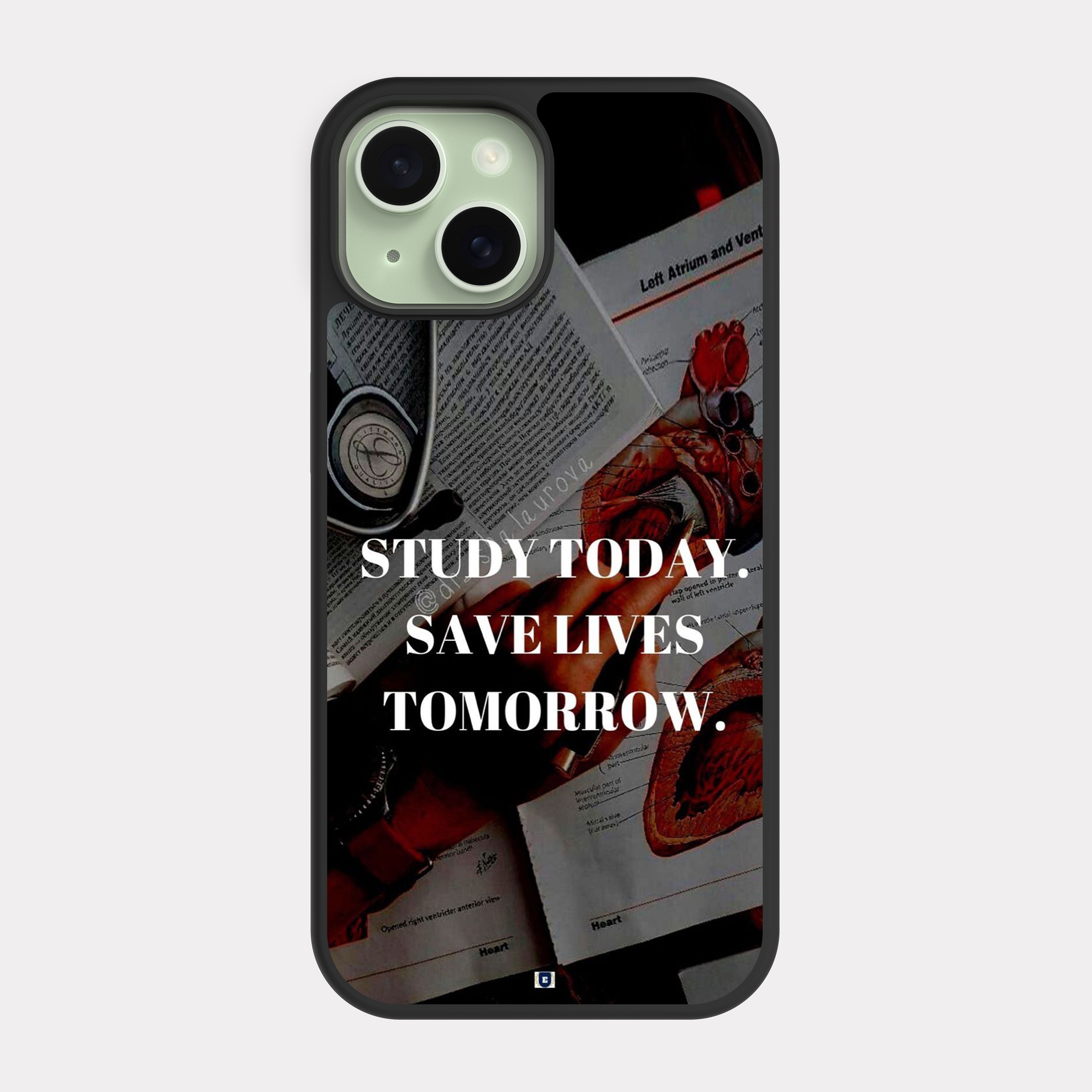 iPhone 15 case cover medical science Multicolour