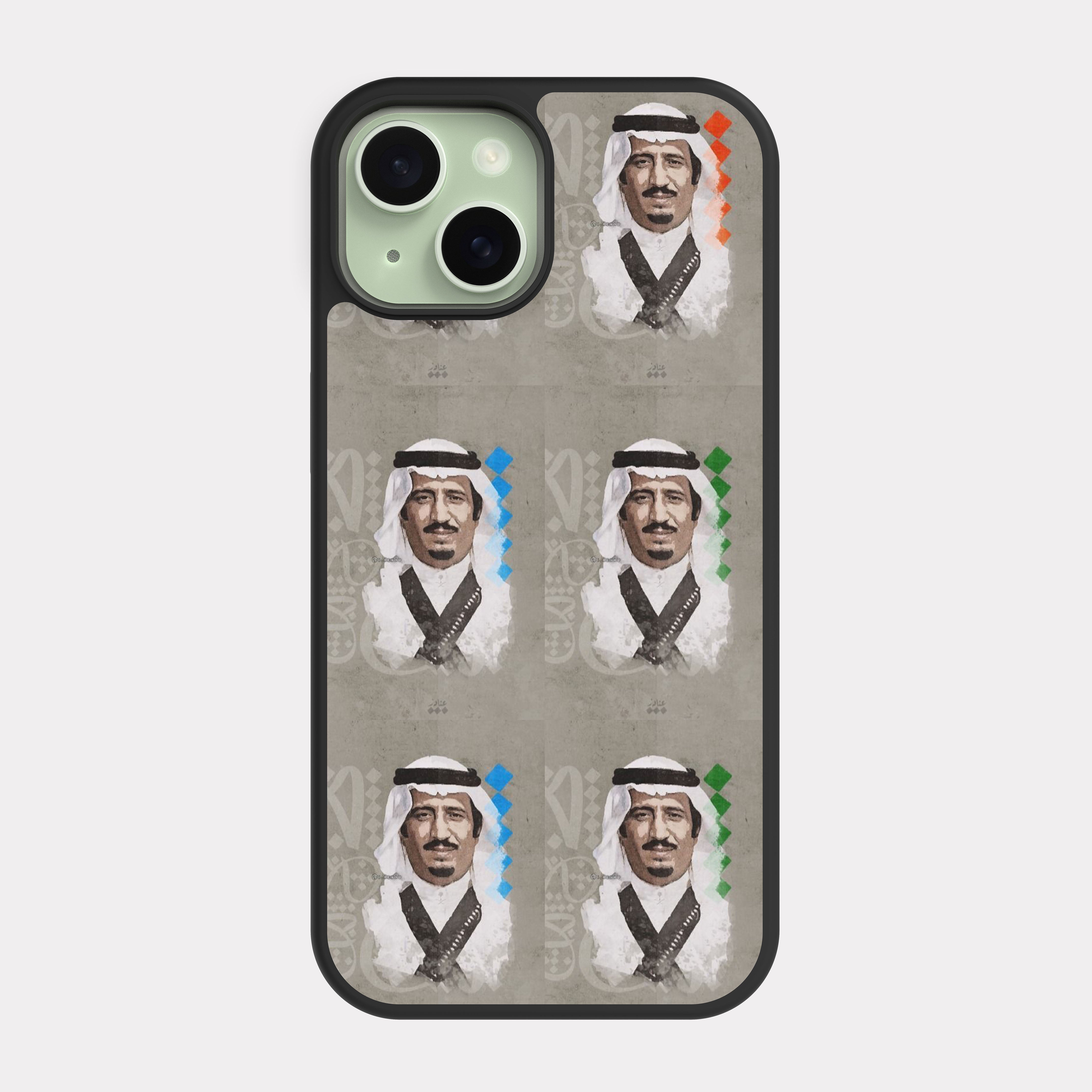 iPhone 15 case cover Salman bin Abdulaziz Al Saud