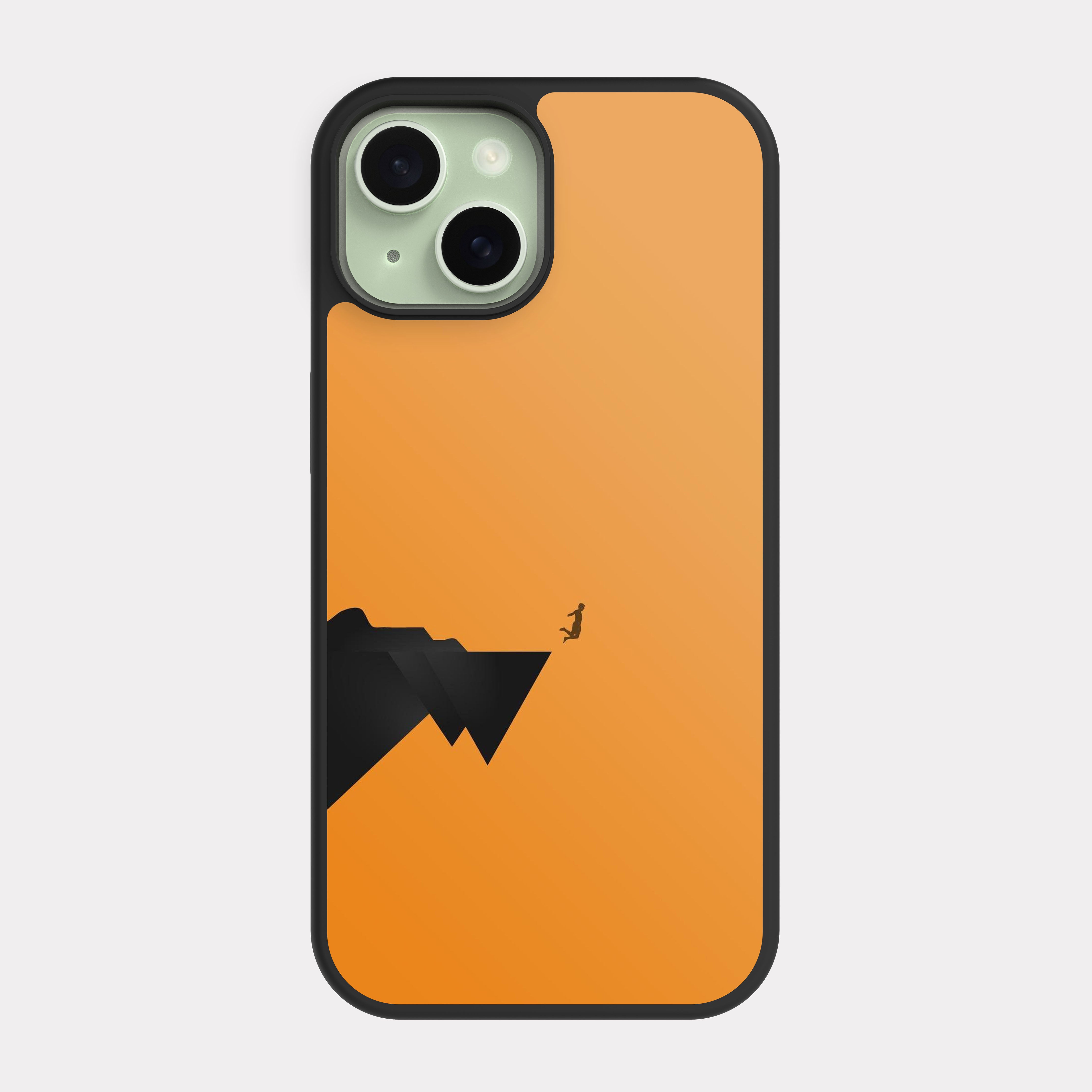 iPhone 15 case cover Elegant Orange