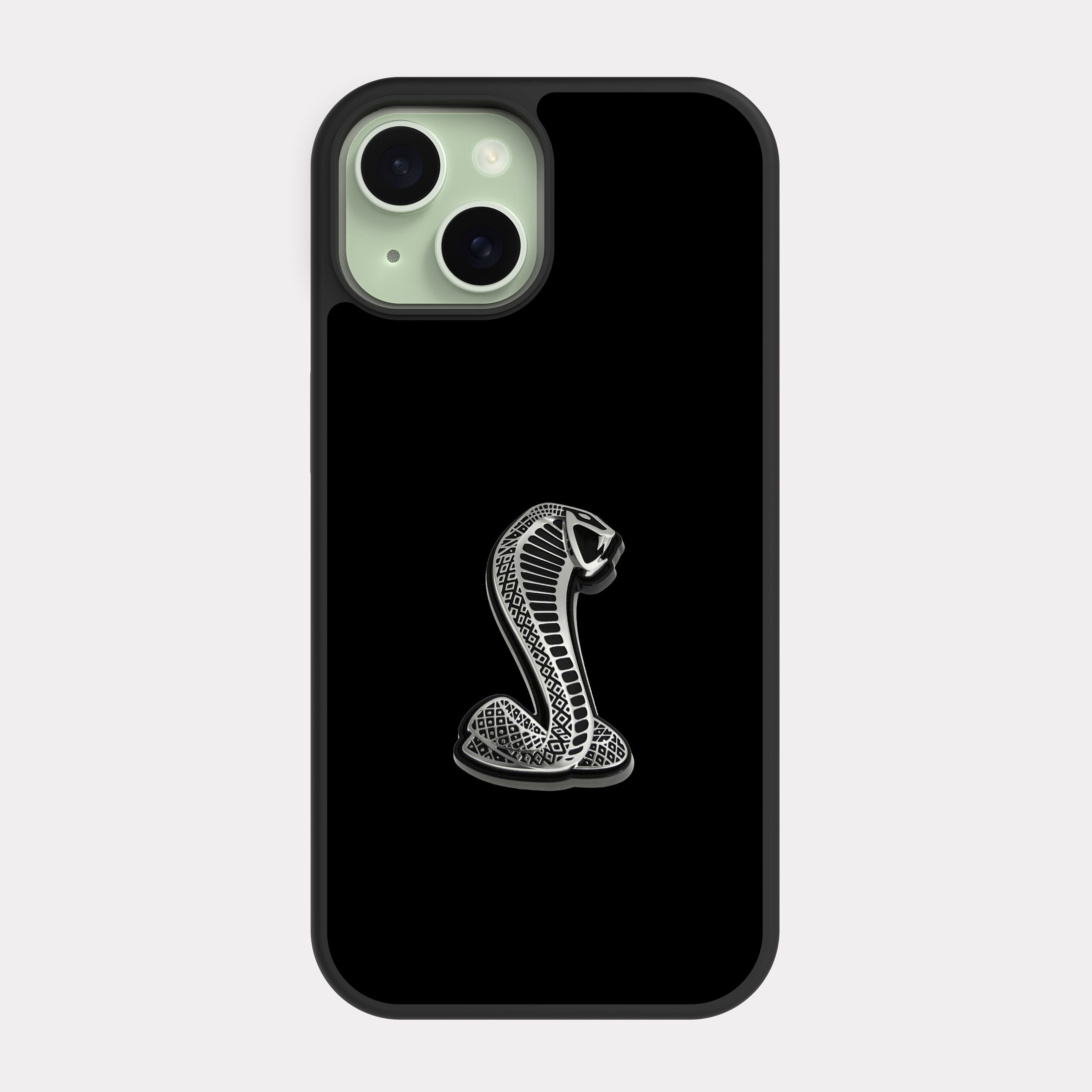 iPhone 15 case cover Ford Shelby White