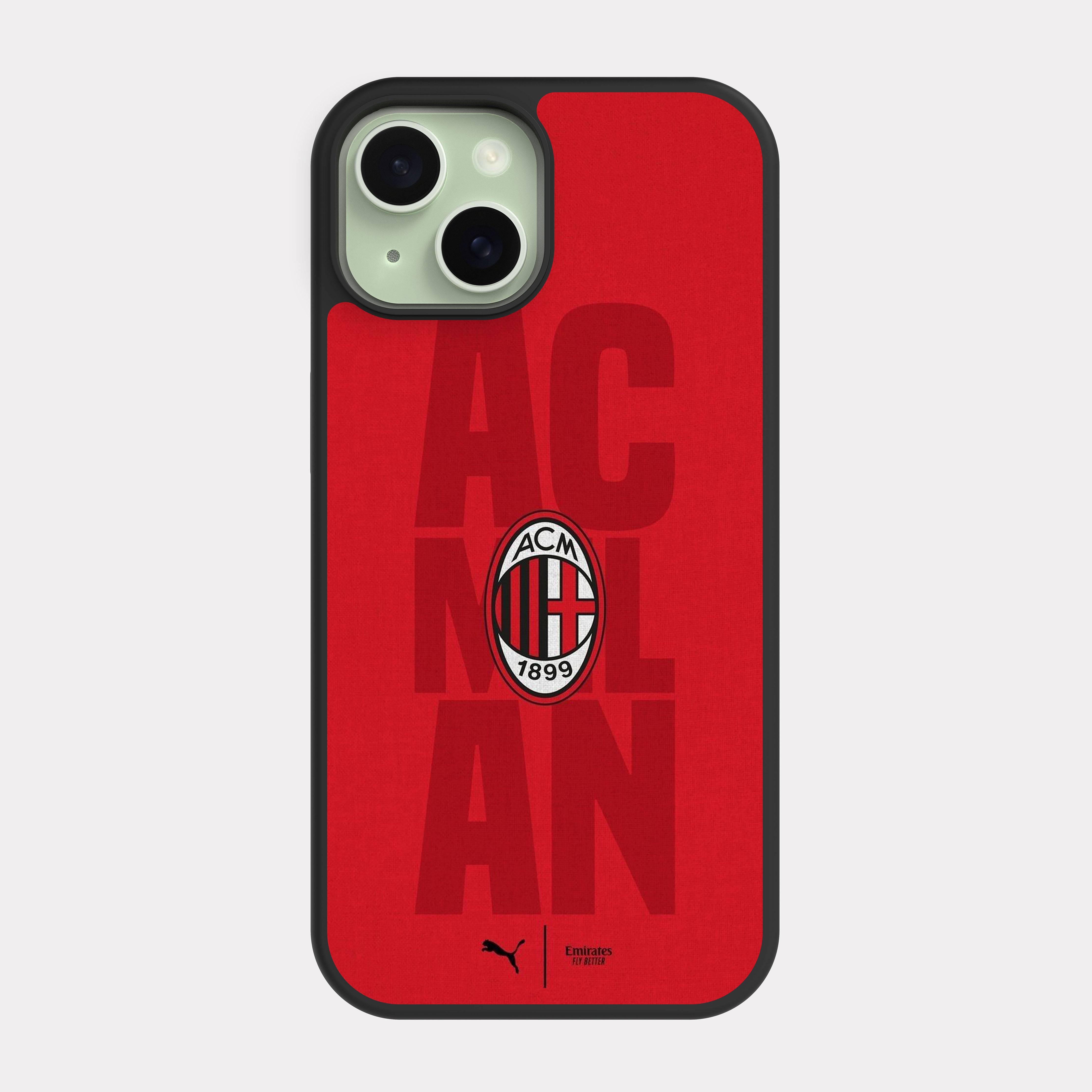 iPhone 15 case cover AC Milan FC Red