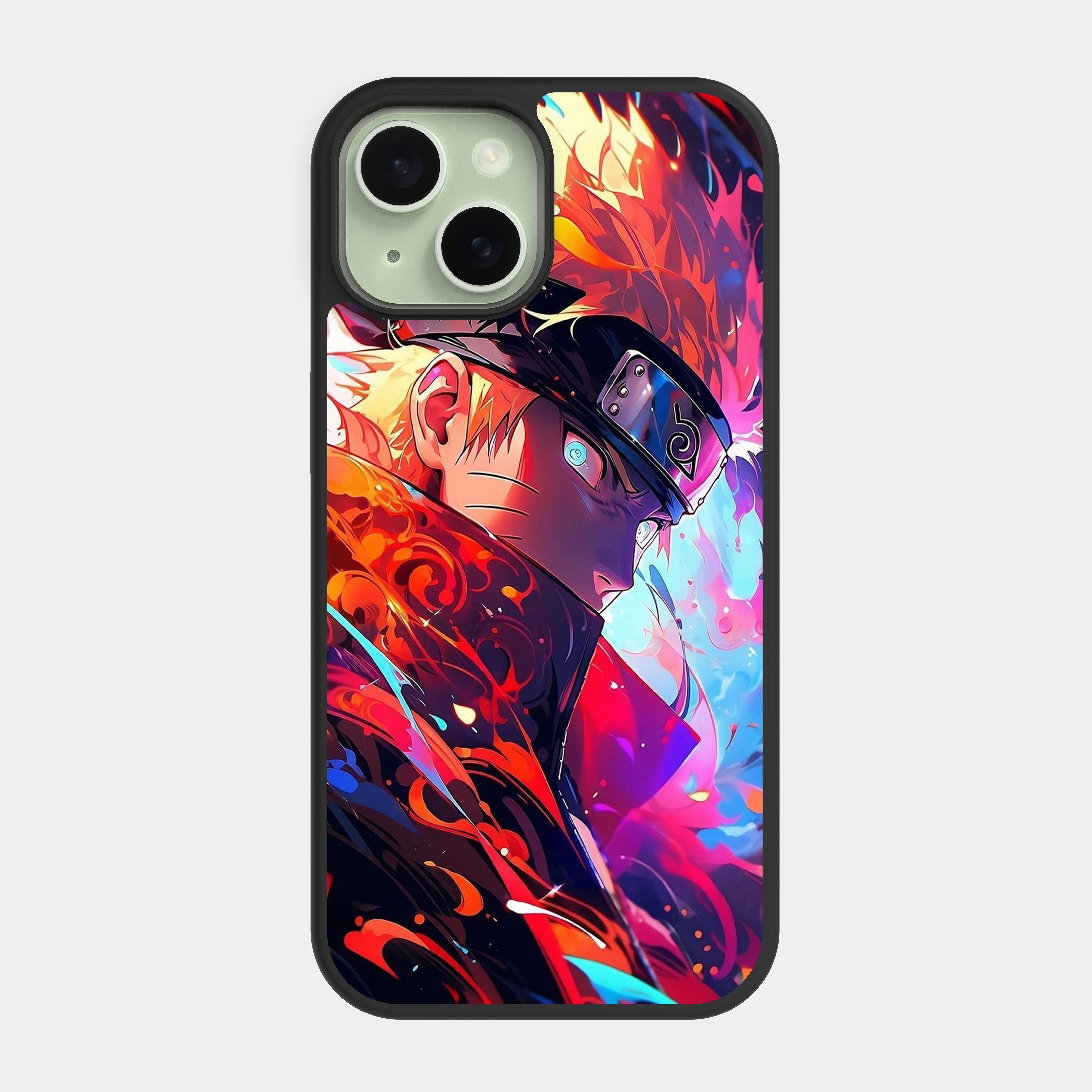 iPhone 15 case cover Naruto Multicolour