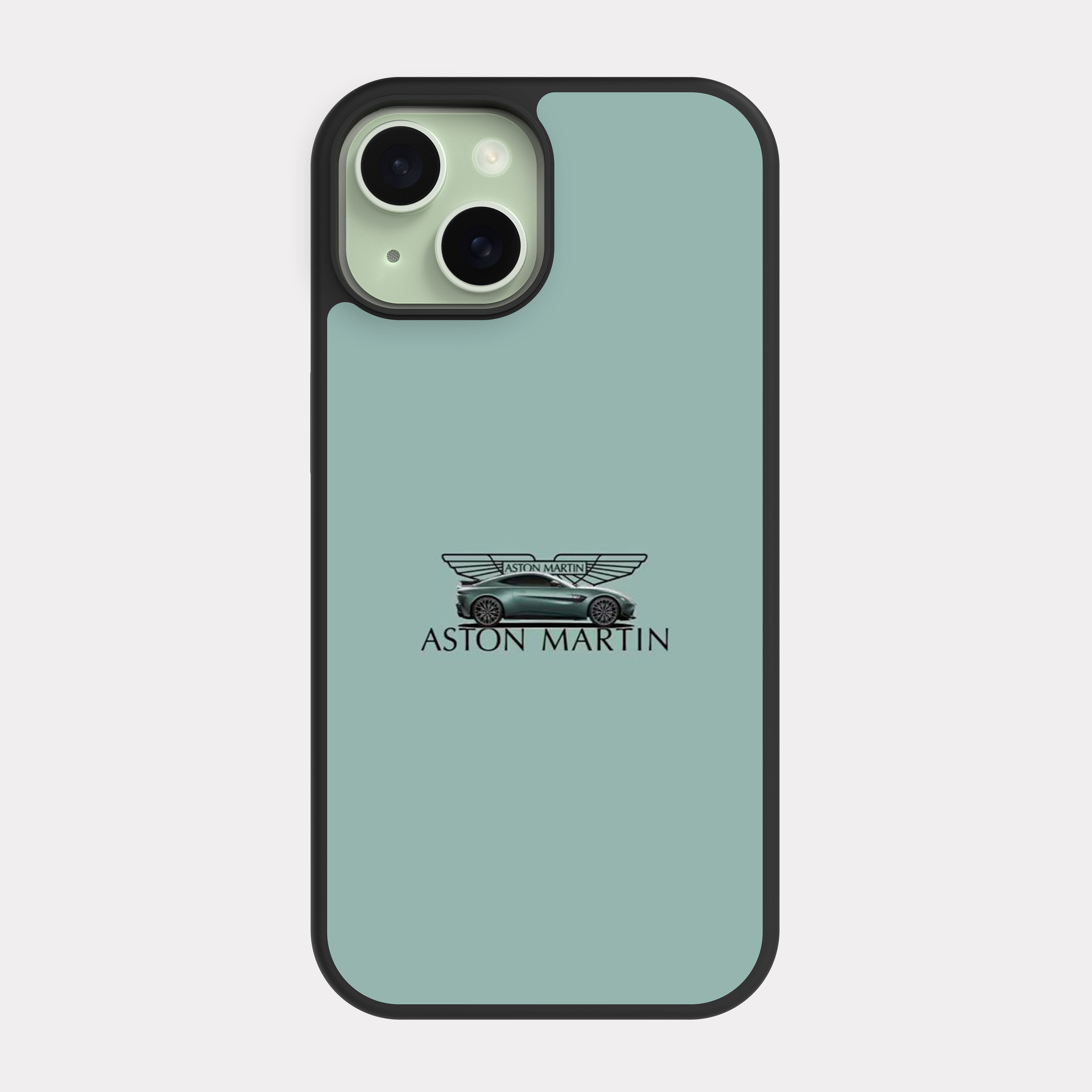 iPhone 15 case cover Aston Martin Green