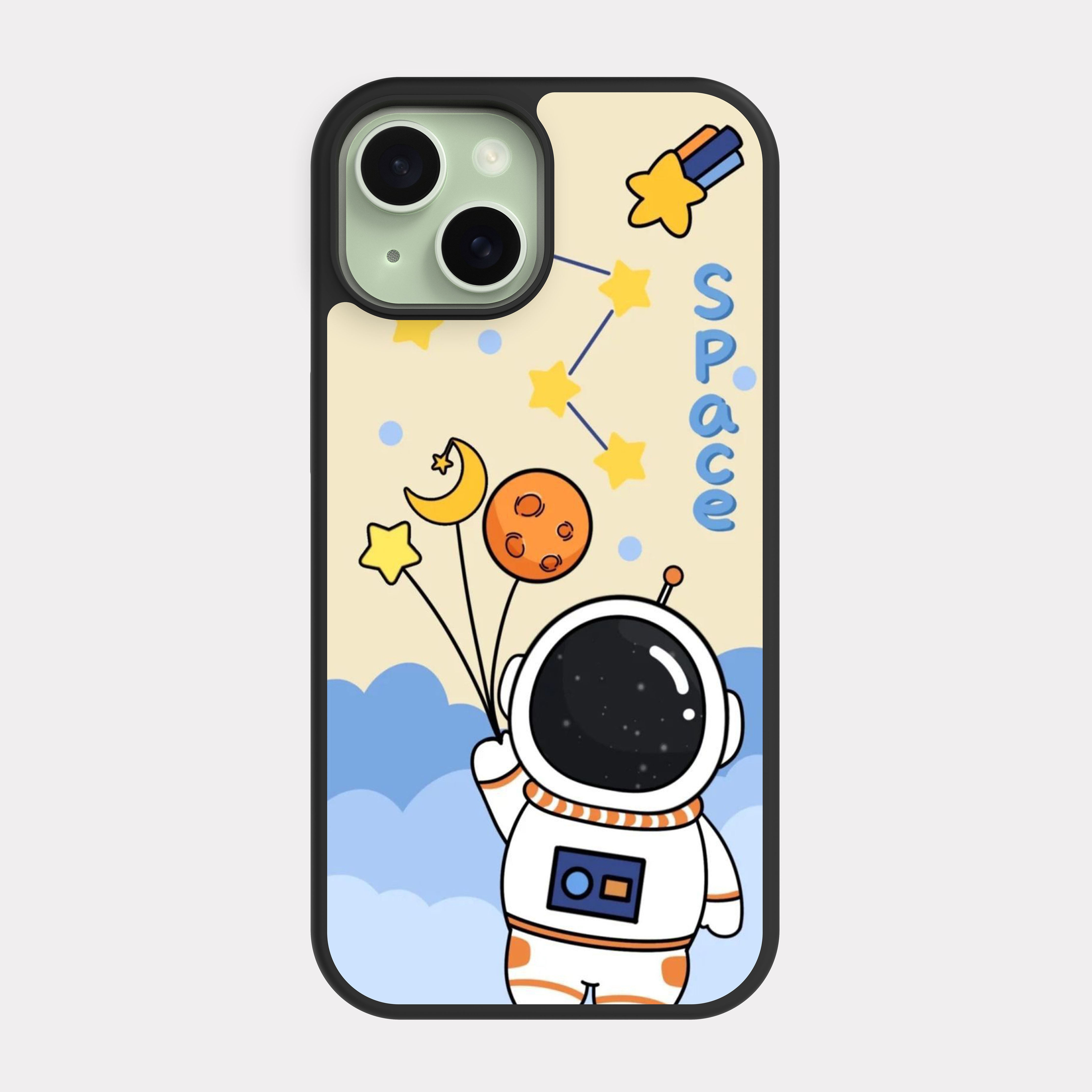 iPhone 15 case cover Space And Kids