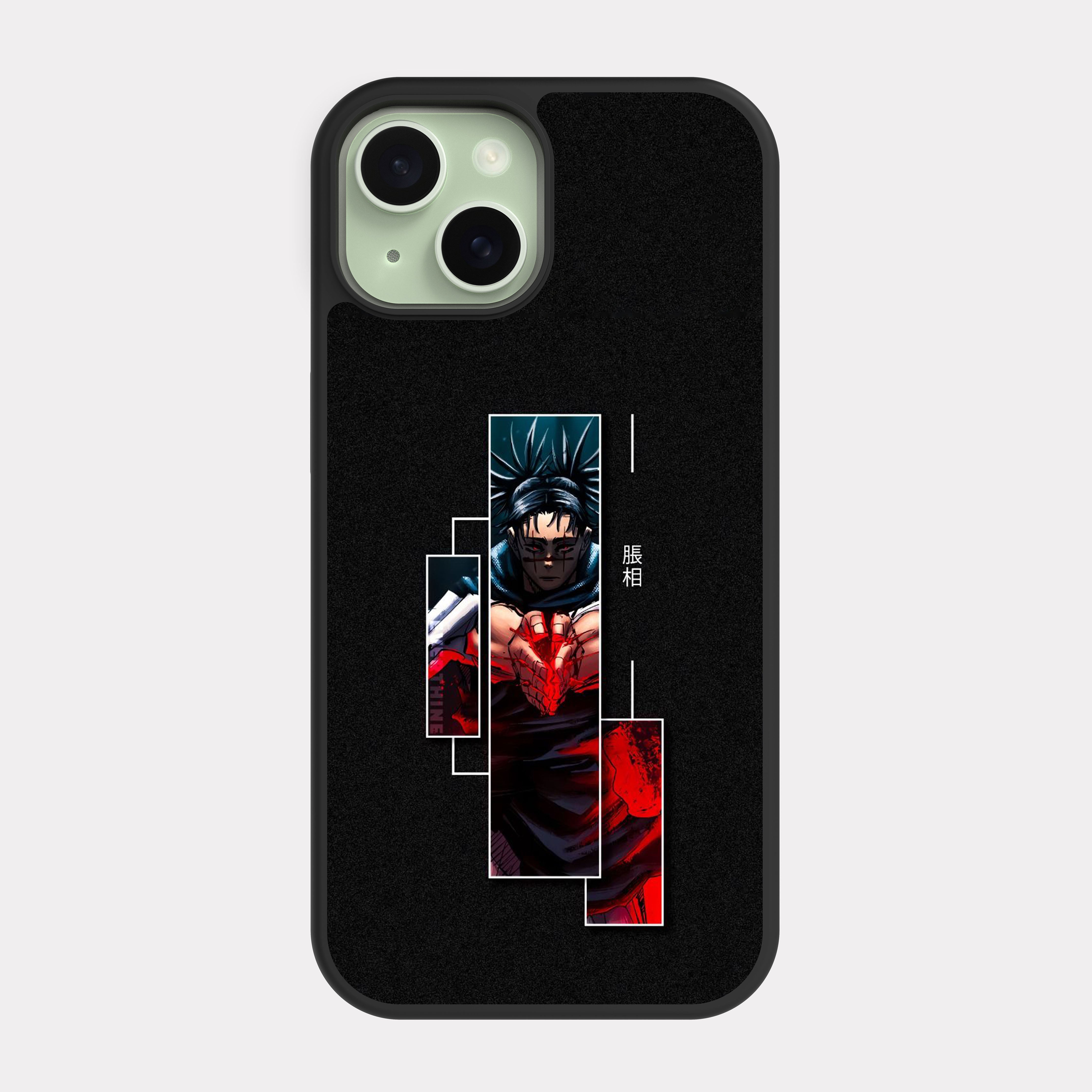 iPhone 15 case cover Jujutsu Kaisen Choso Black