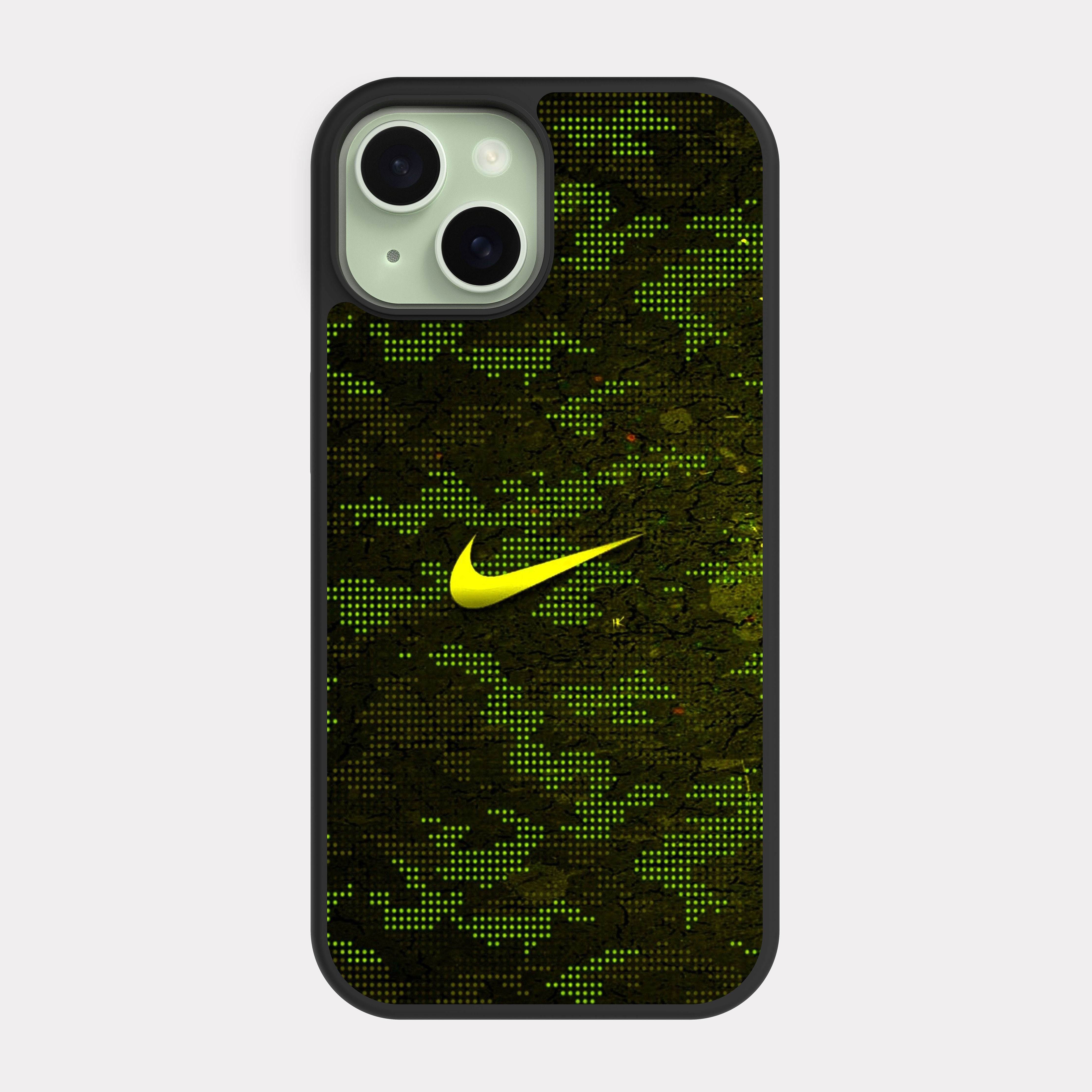 iPhone 15 case cover Nike Yellow