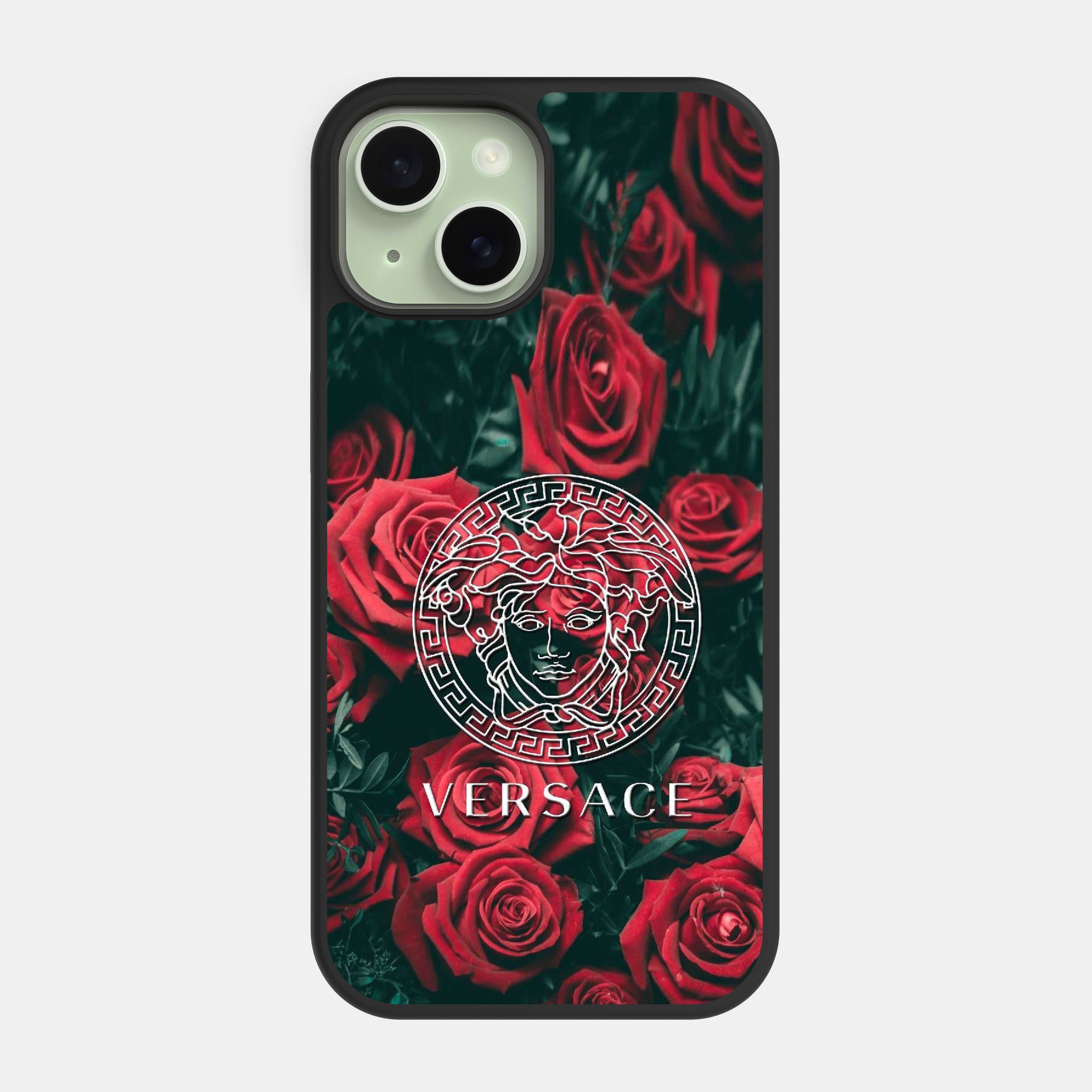 iPhone 15 case cover Versace Red