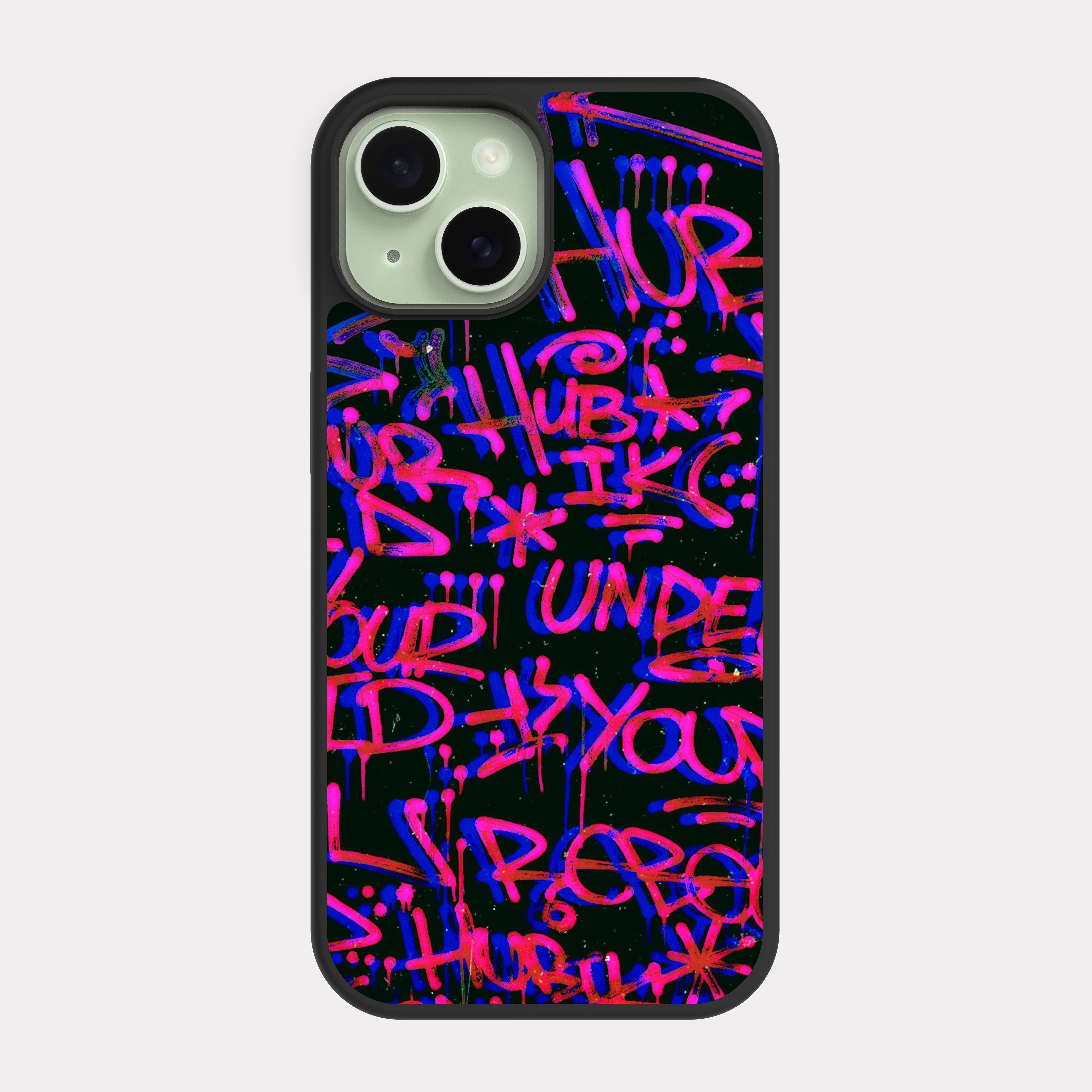 iPhone 15 case cover Gravity art Red