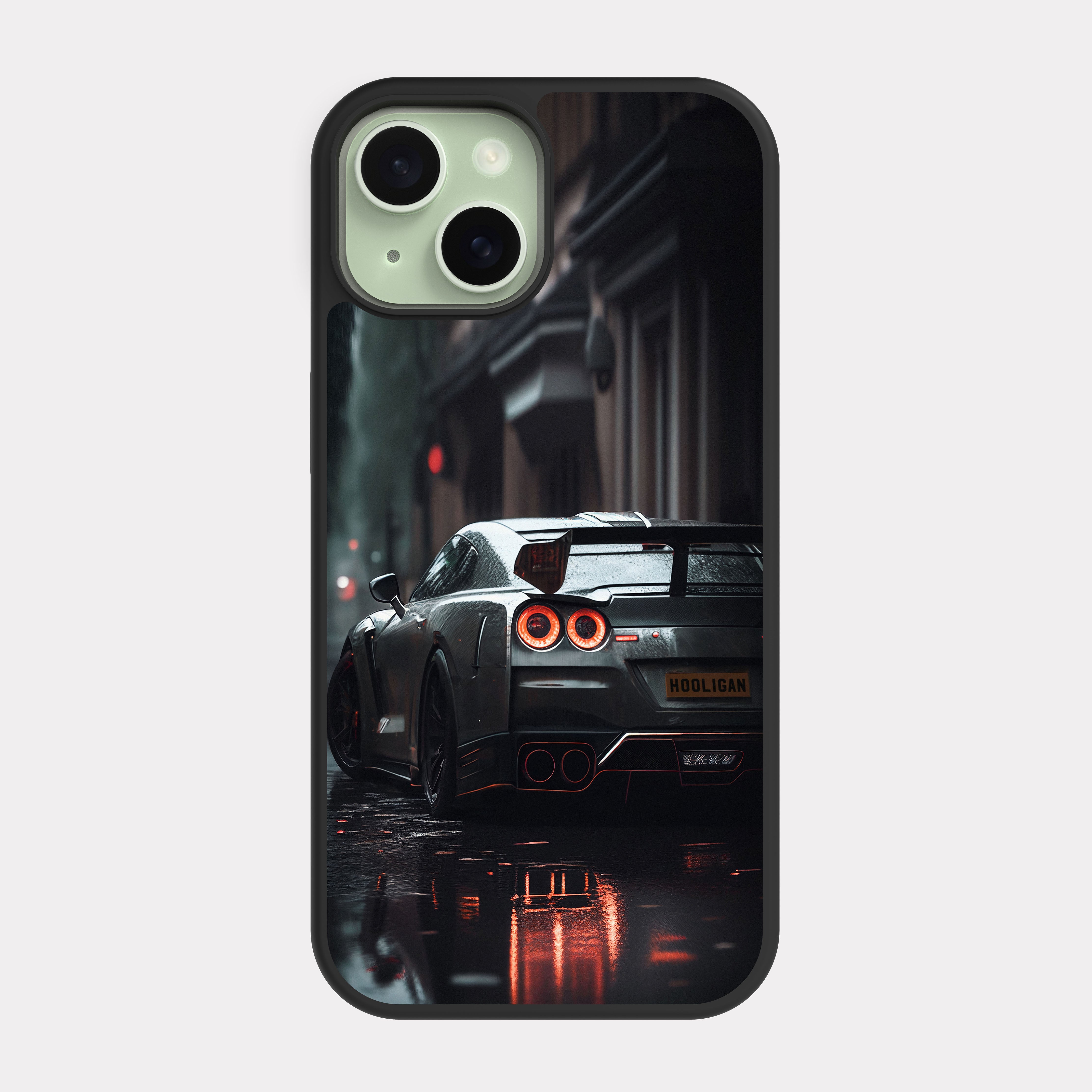 iPhone 15 case cover Nissan GTR Silver