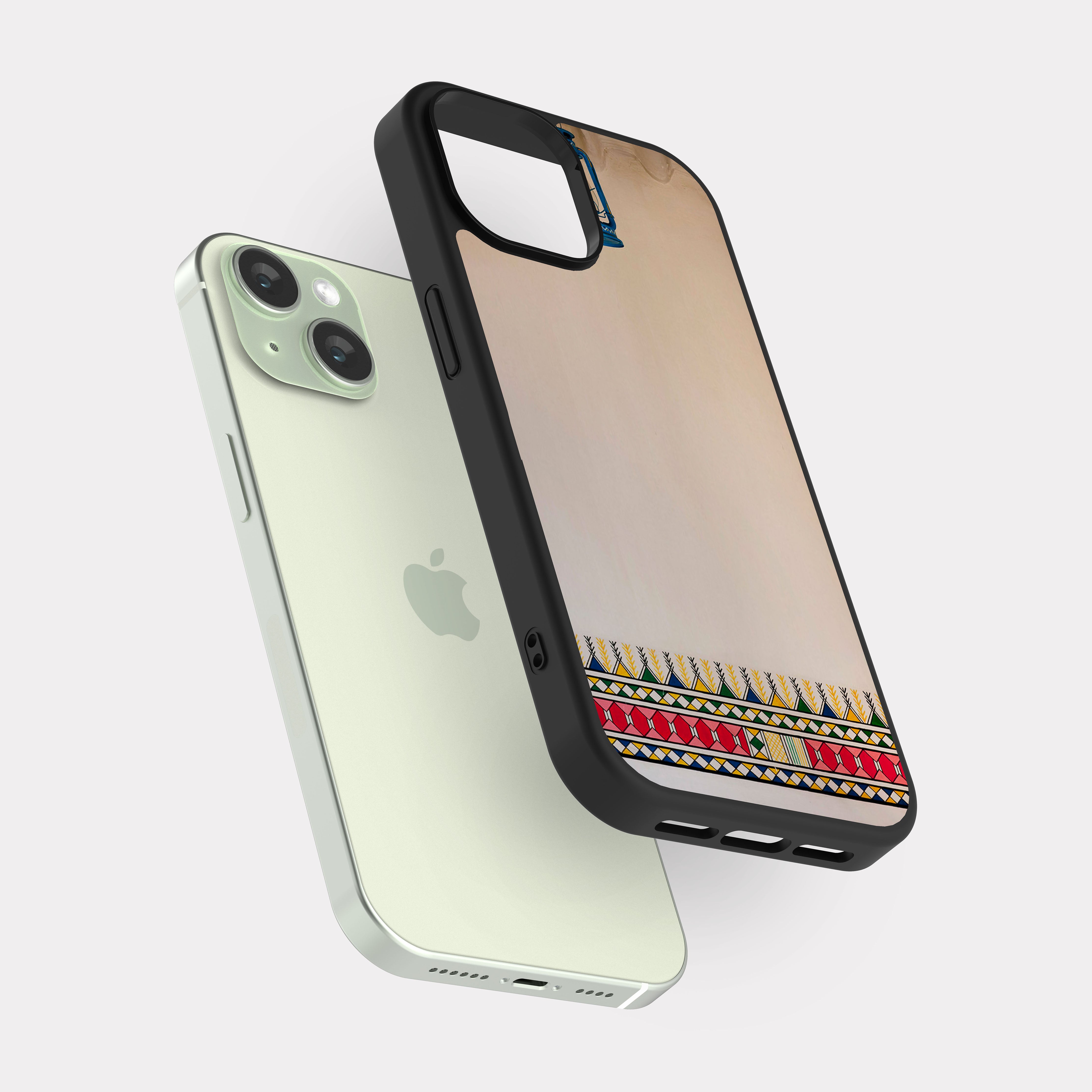 iPhone 15 case cover Asiri Pattern Multicolour
