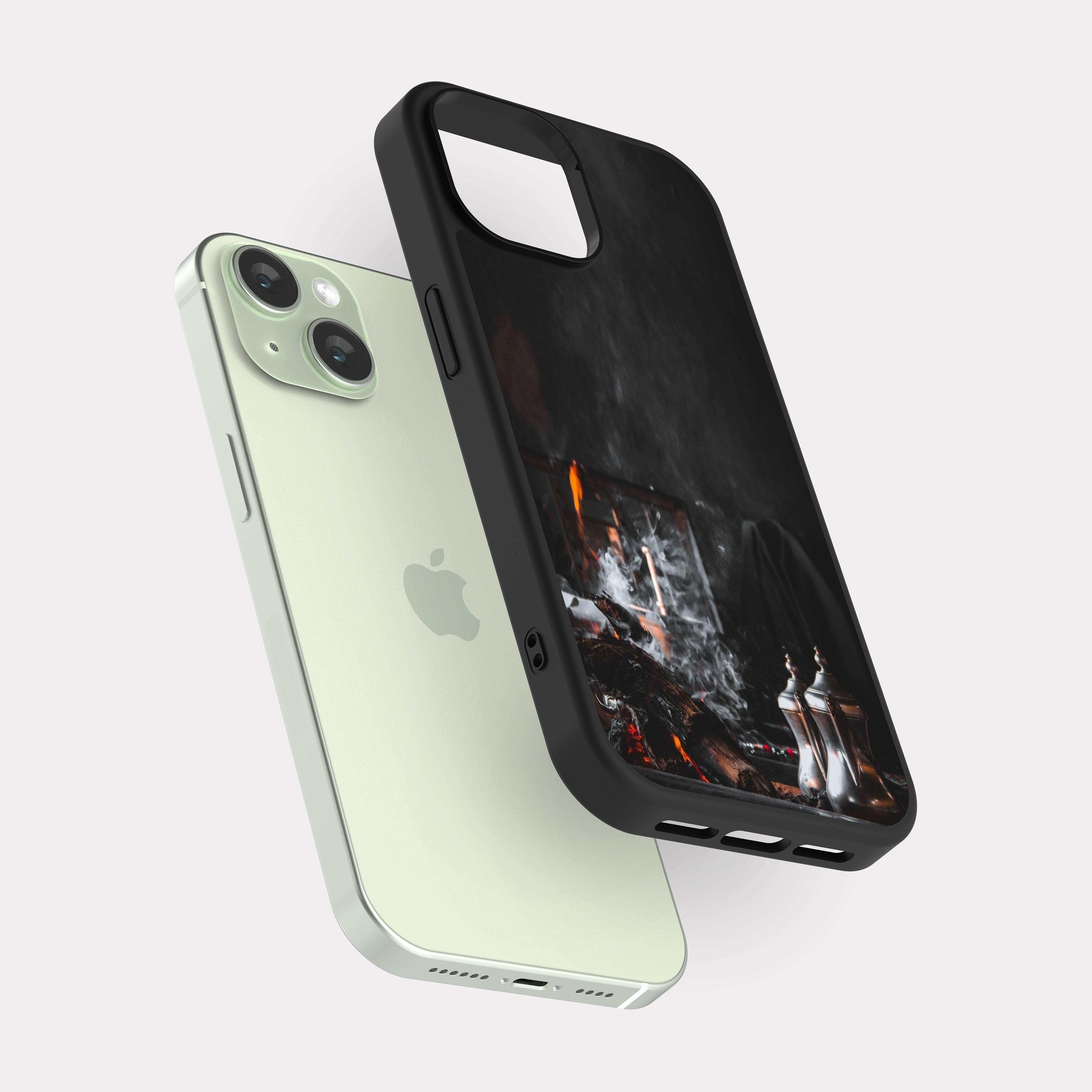 iPhone 15 case cover Dalah And Arabic Coffee Black