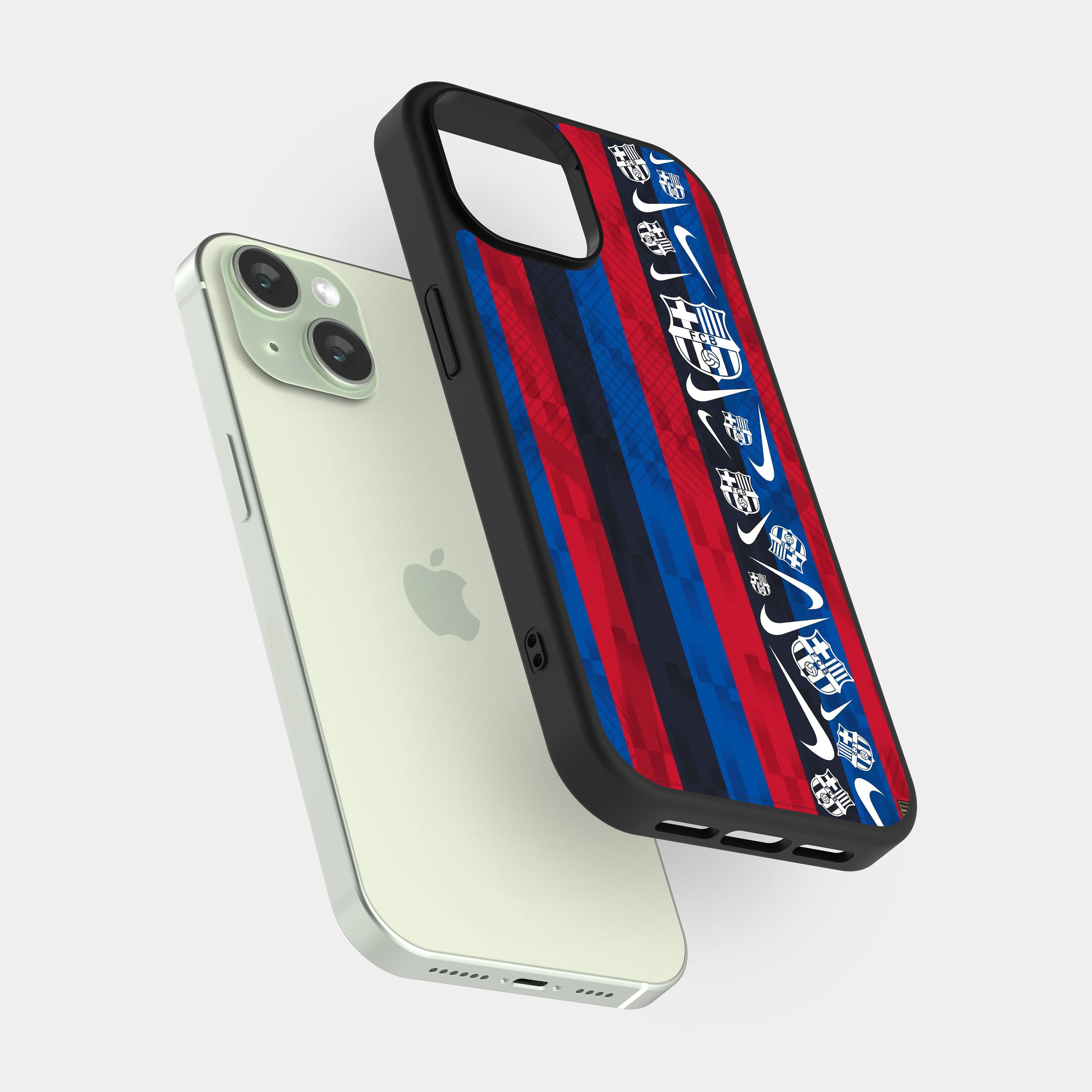 iPhone 15 case cover Barcelona FC Blue