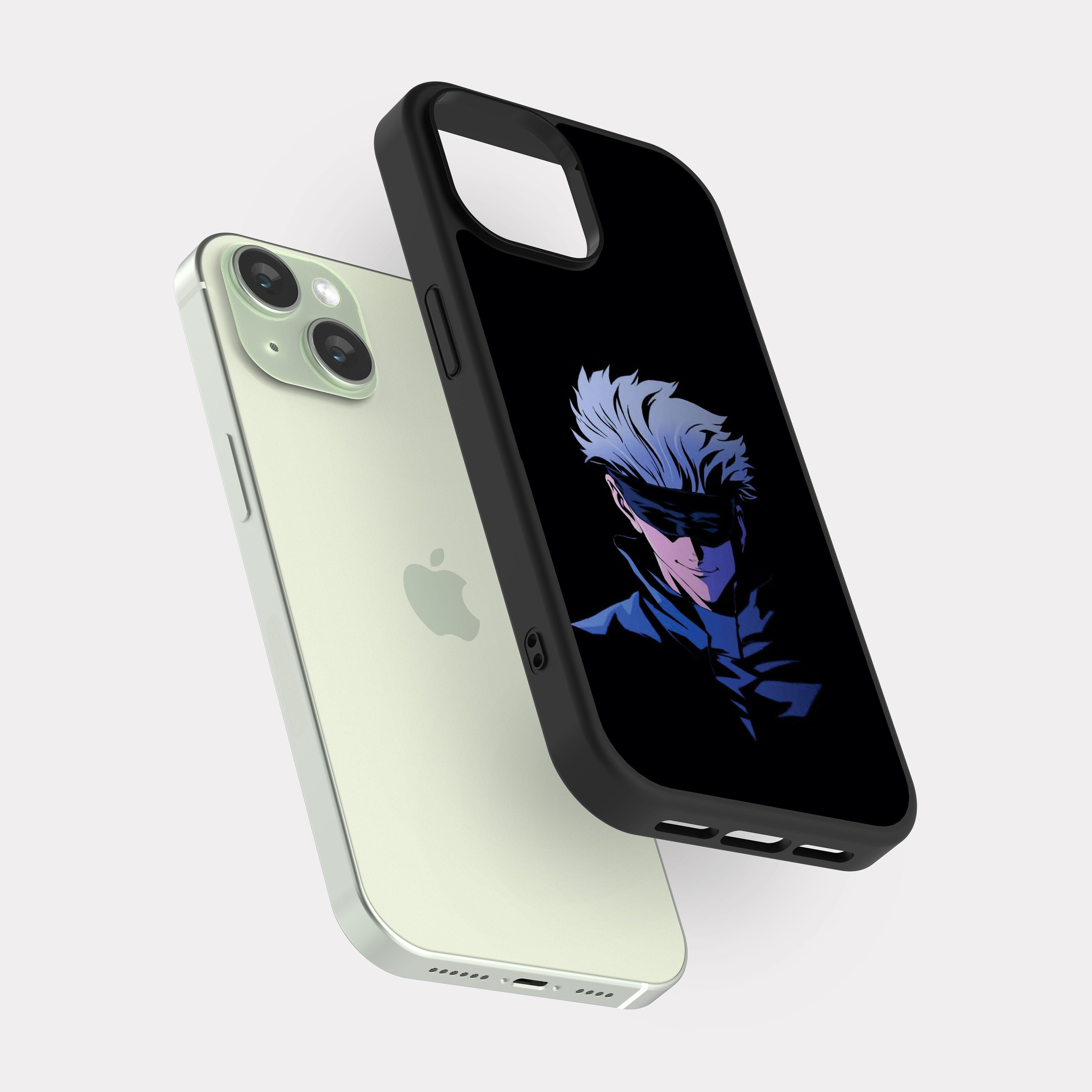 iPhone 15 case cover Jujutsu Kaisen Gojo Blue