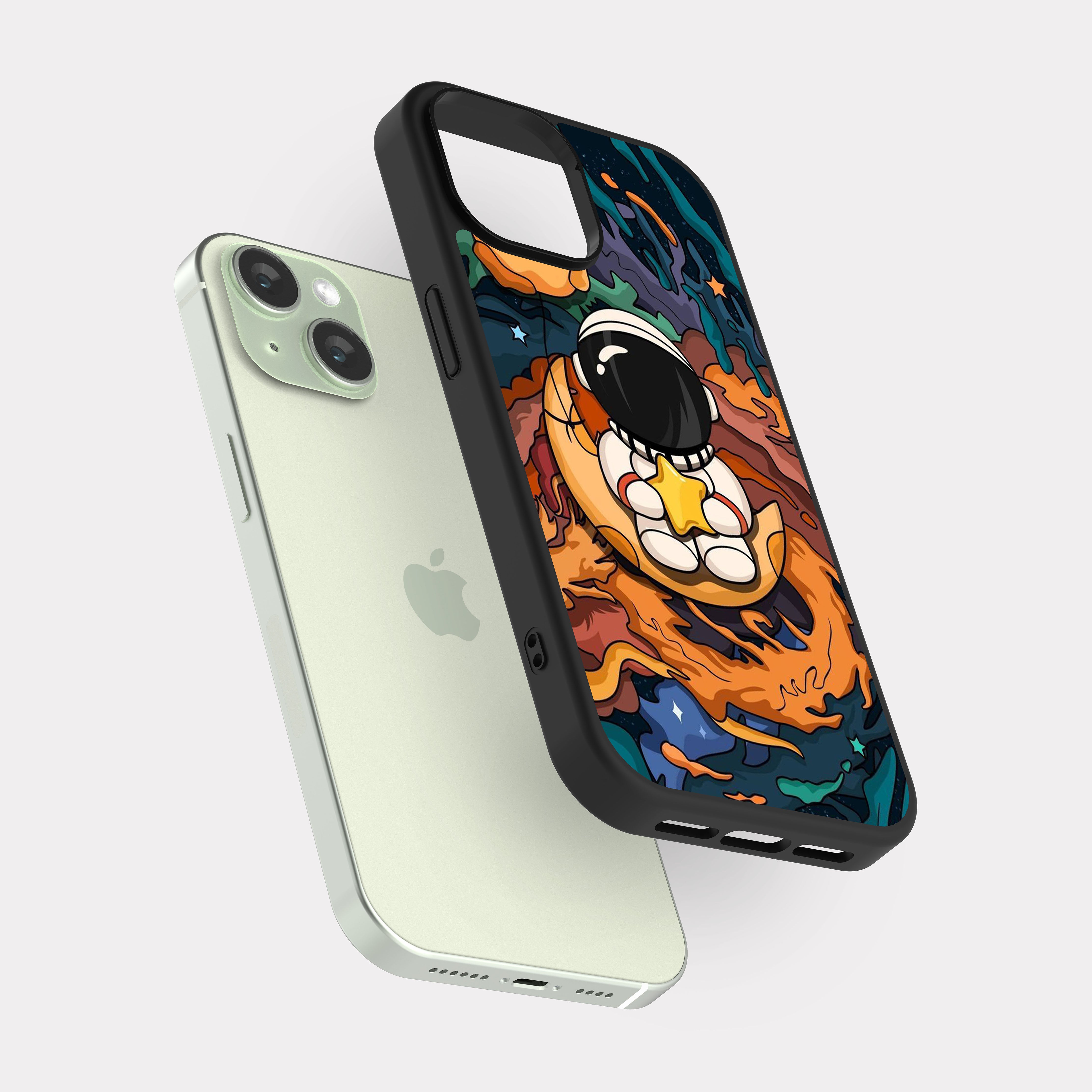iPhone 15 case cover Astronaut Star