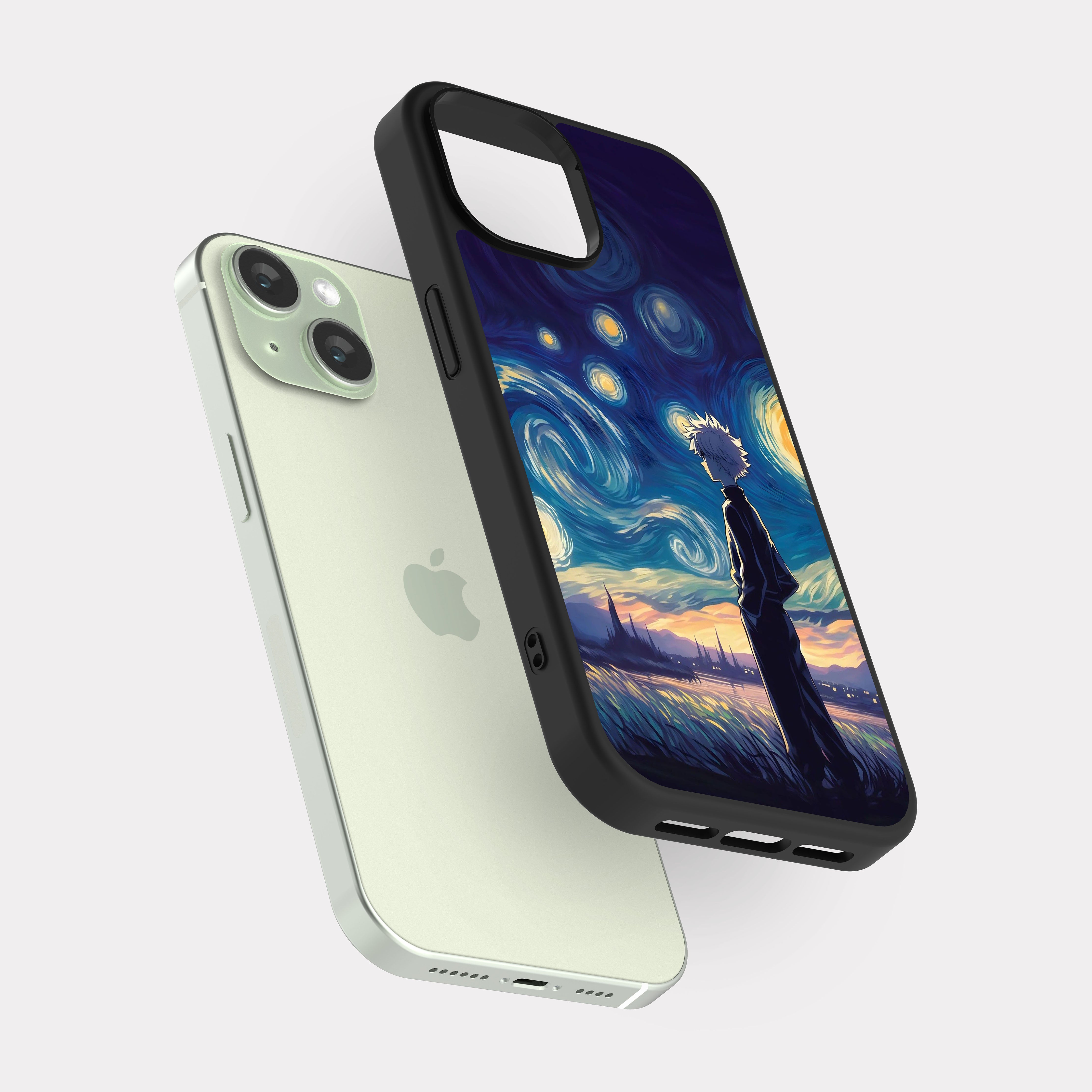 iPhone 15 case cover Hunter x Hunter Killua Blue