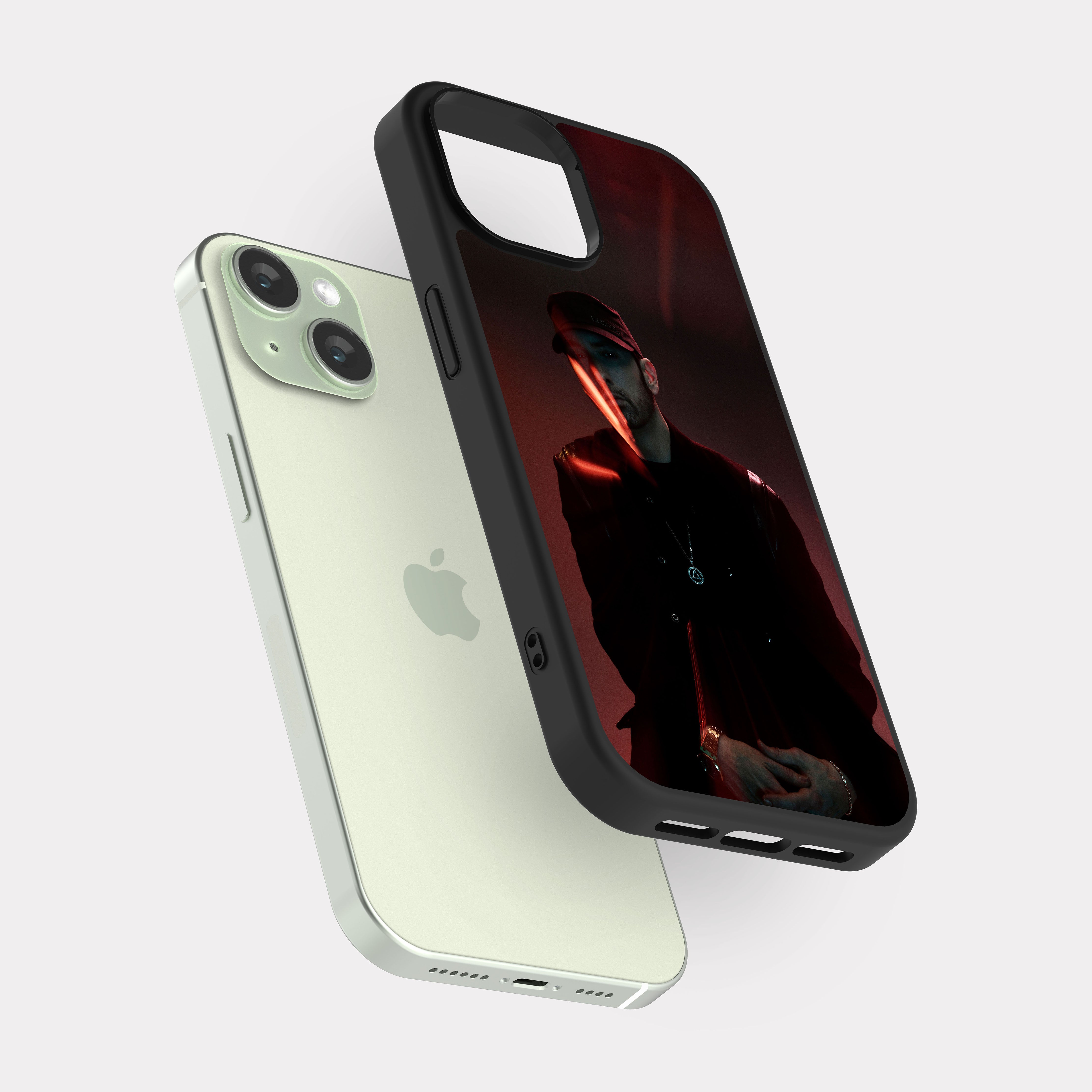 iPhone 15 case cover Eminem Black